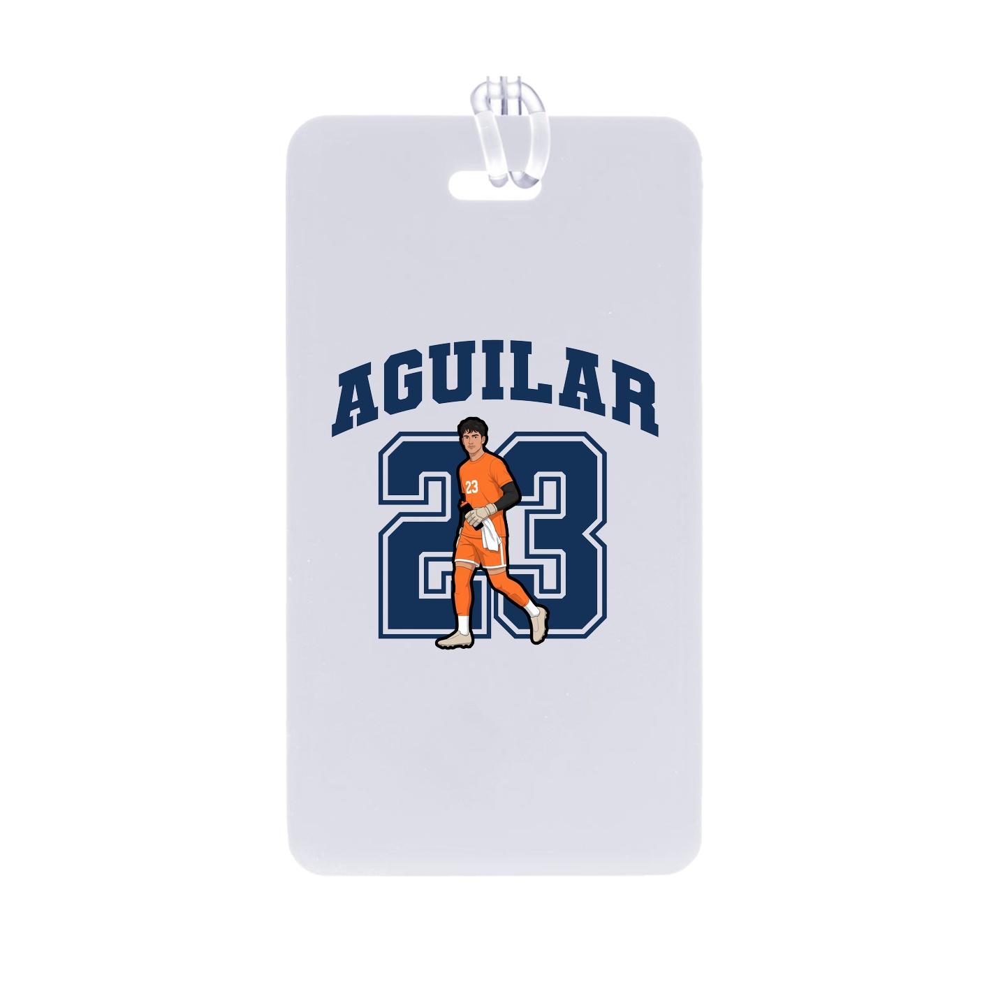 Bag Tag — Number in Classic