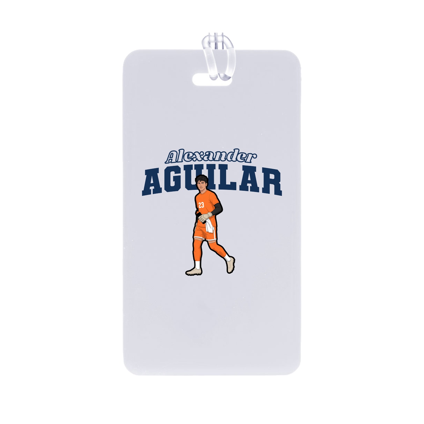 Bag Tag — Name Arch in Classic