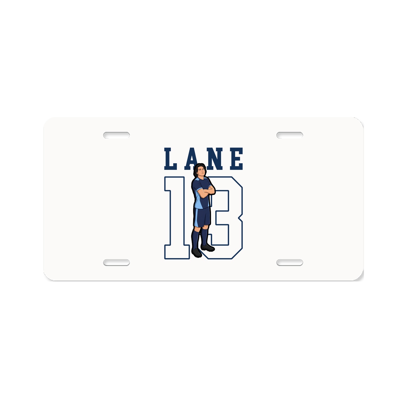 License Plate — Shirsey in Classic