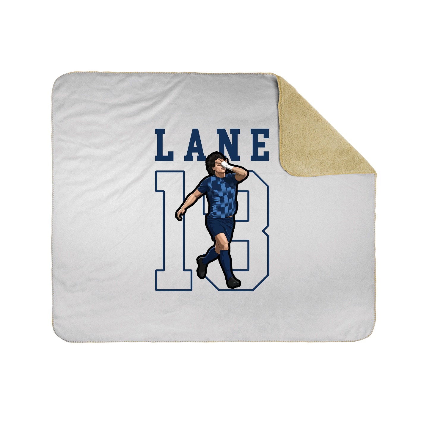 50x60 Sherpa Lined Throw Blanket
