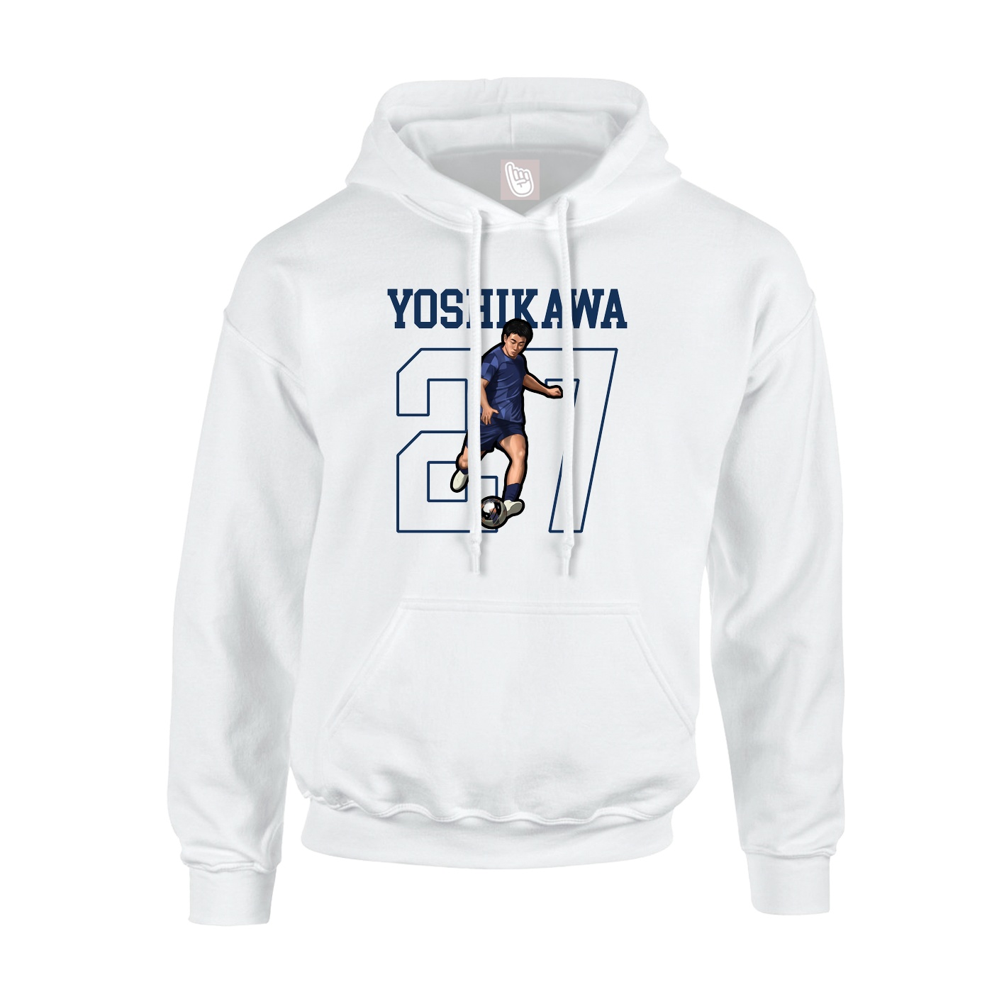 Hoodie — Shirsey in White