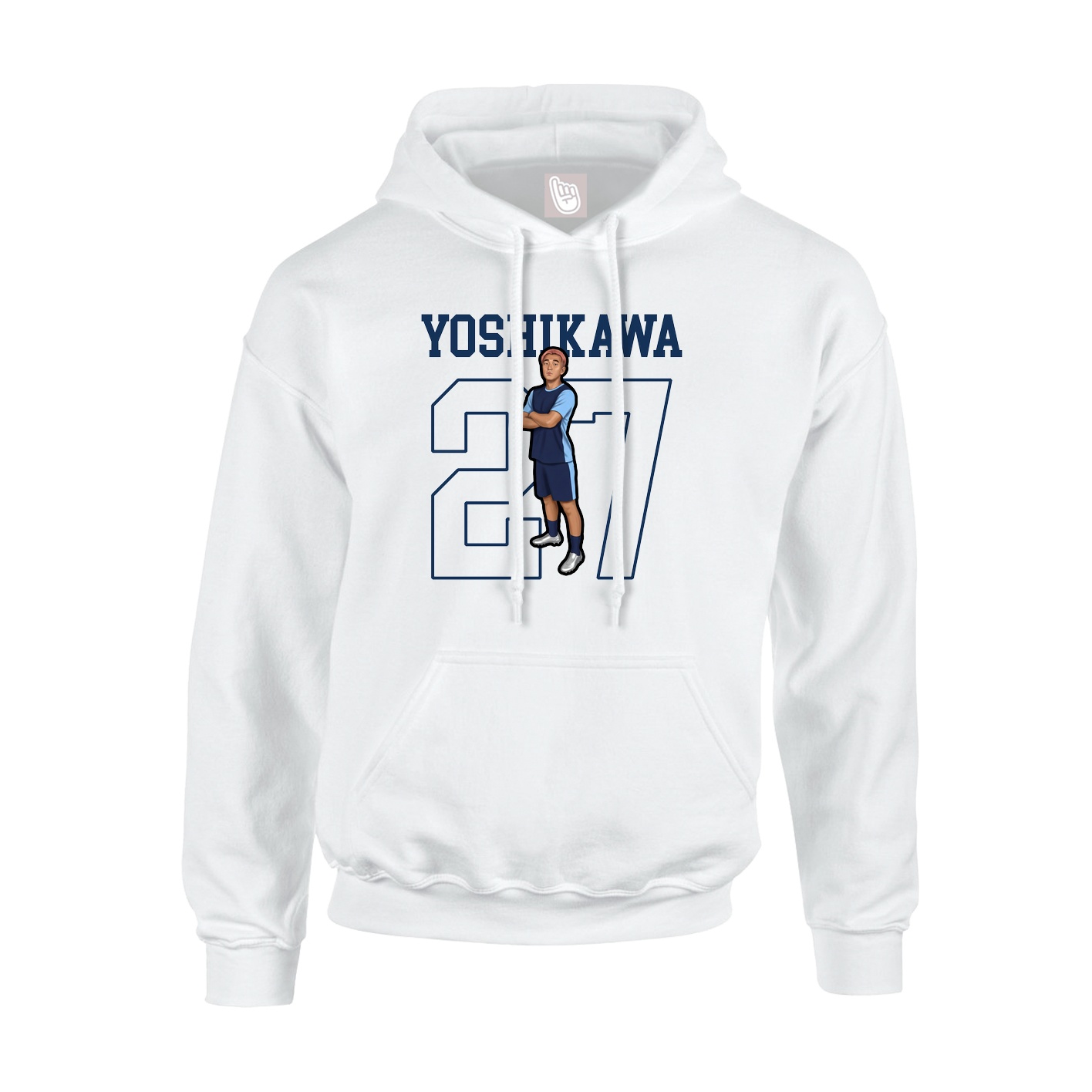 Youth Hoodie — Shirsey in White