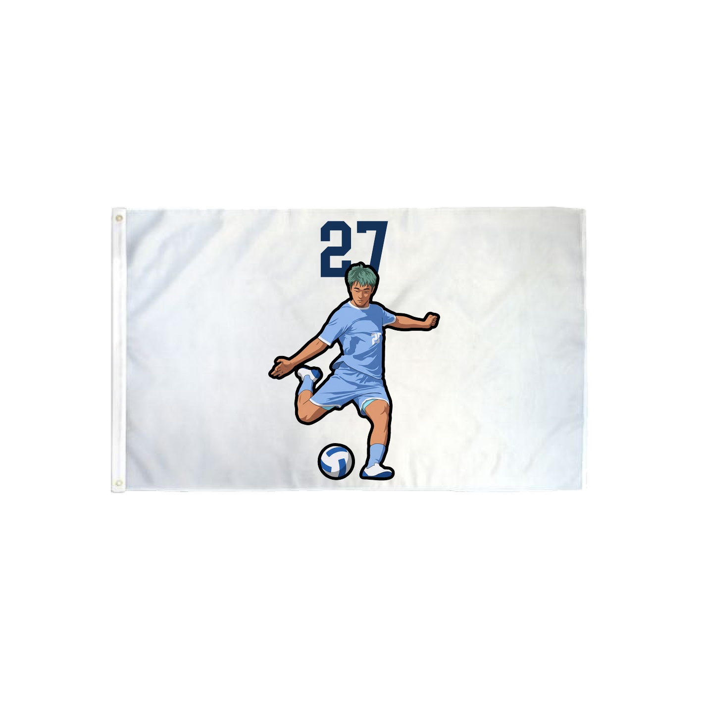 3x5 Flag — Number Top in Classic
