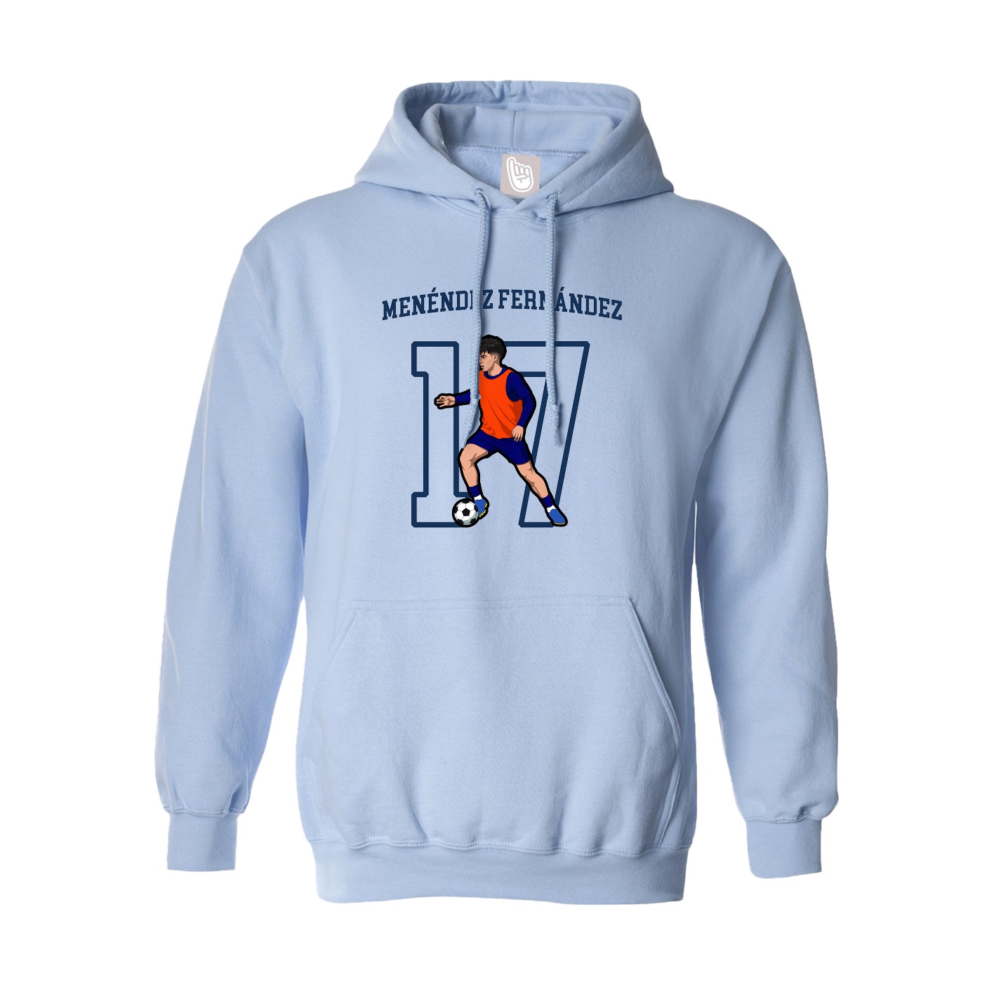 Hoodie — Shirsey in Light Blue