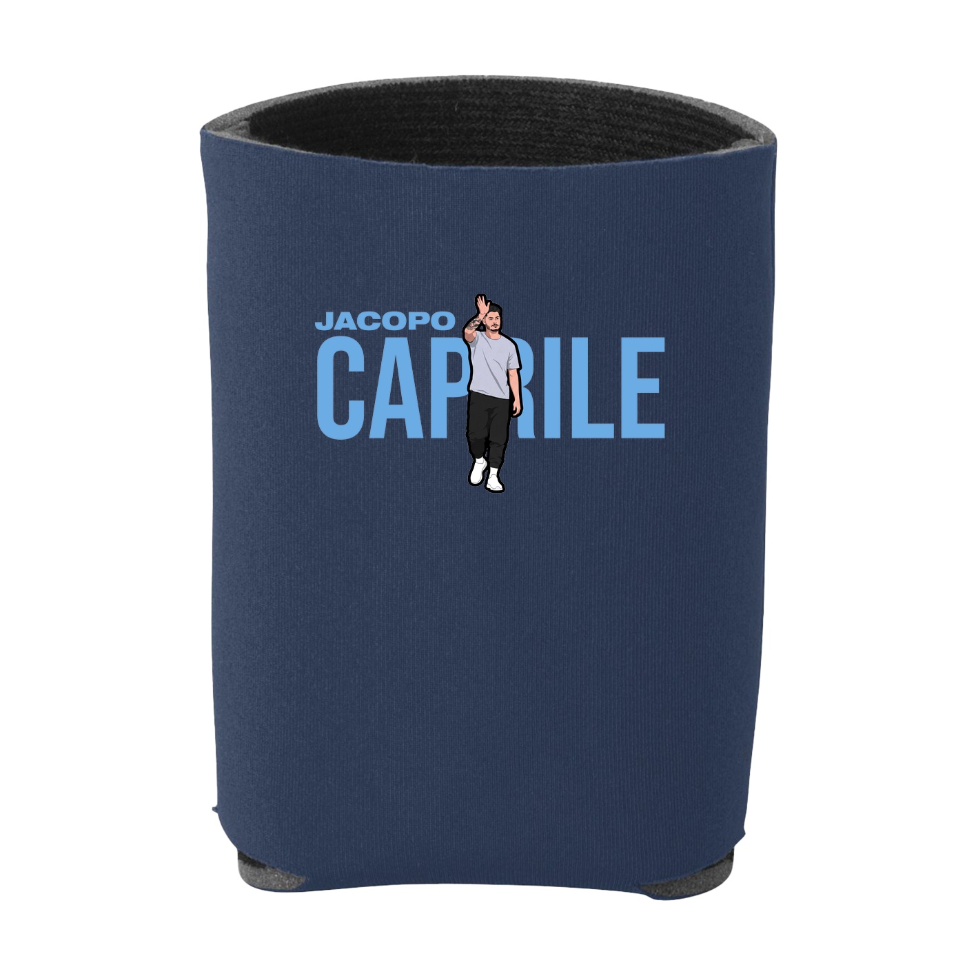Can Holder — Player Name in Navy