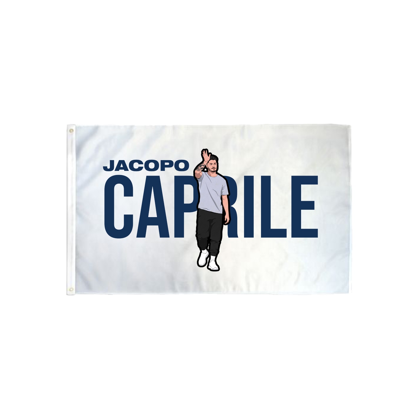 3x5 Flag — Player Name in Classic