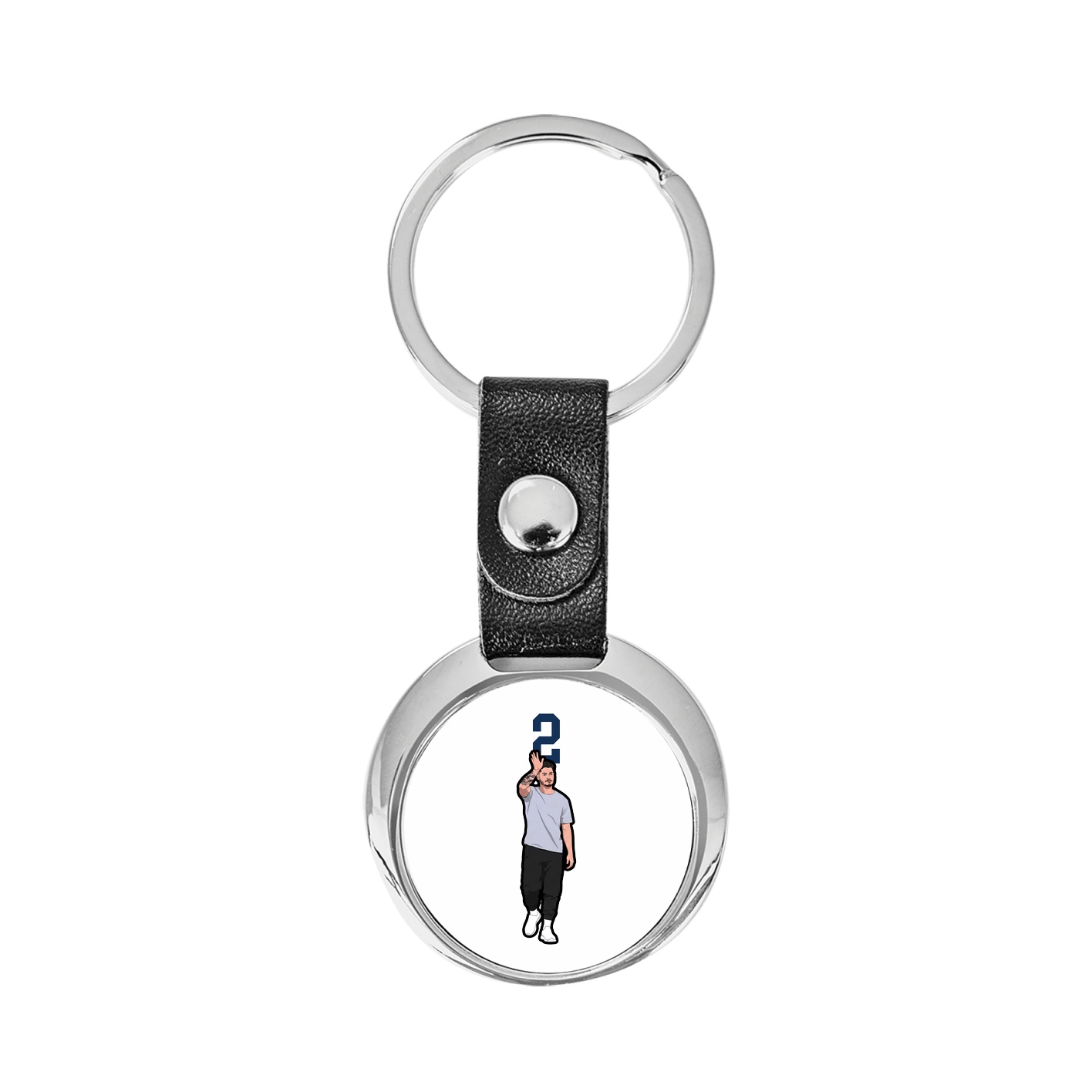 Key Chain — Number Top in Classic