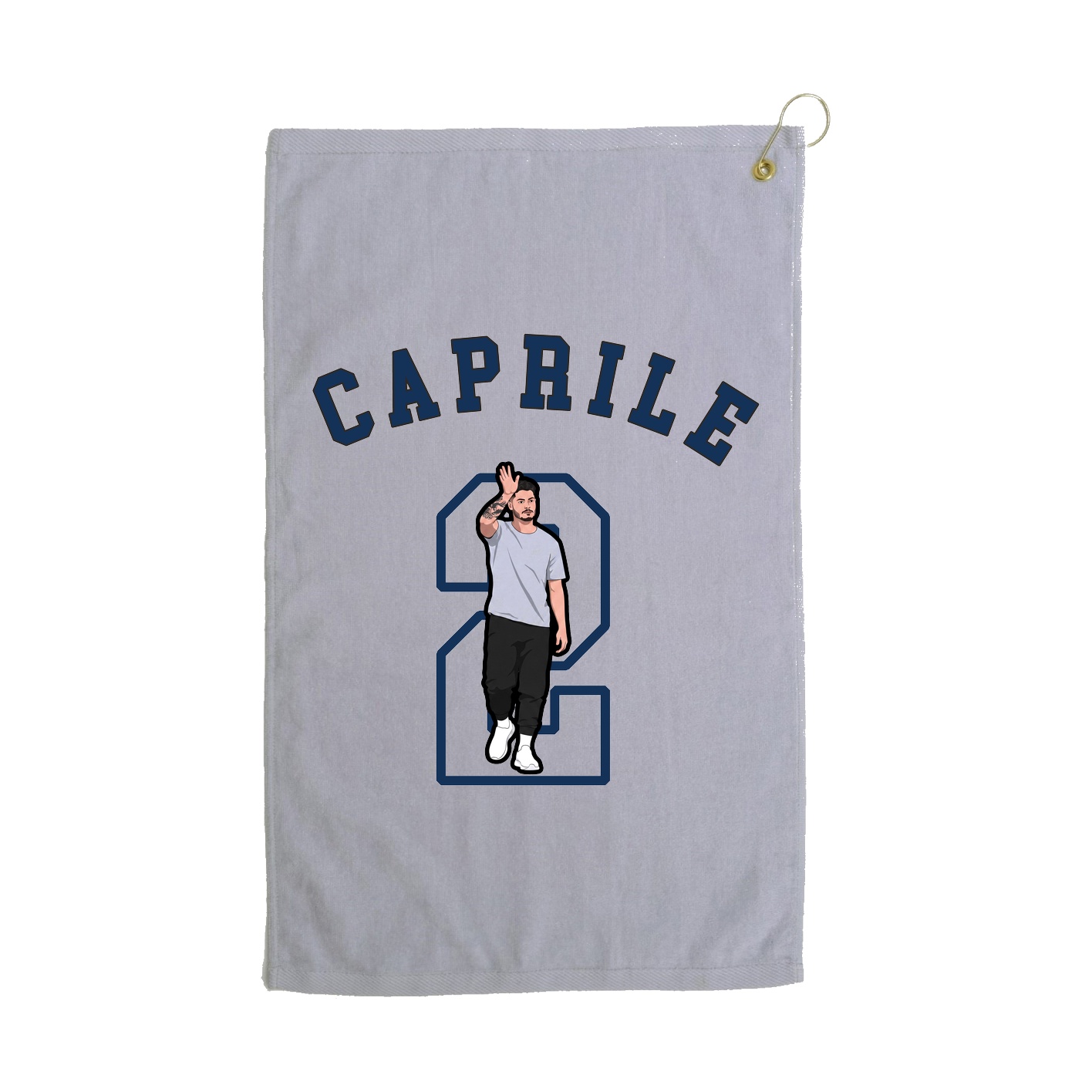 Golf Towel — Shirsey Arch in Grey
