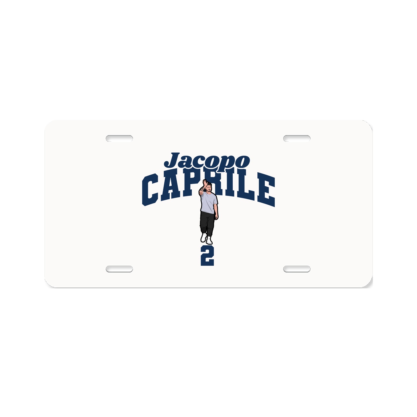 License Plate — Signature Arch in Classic