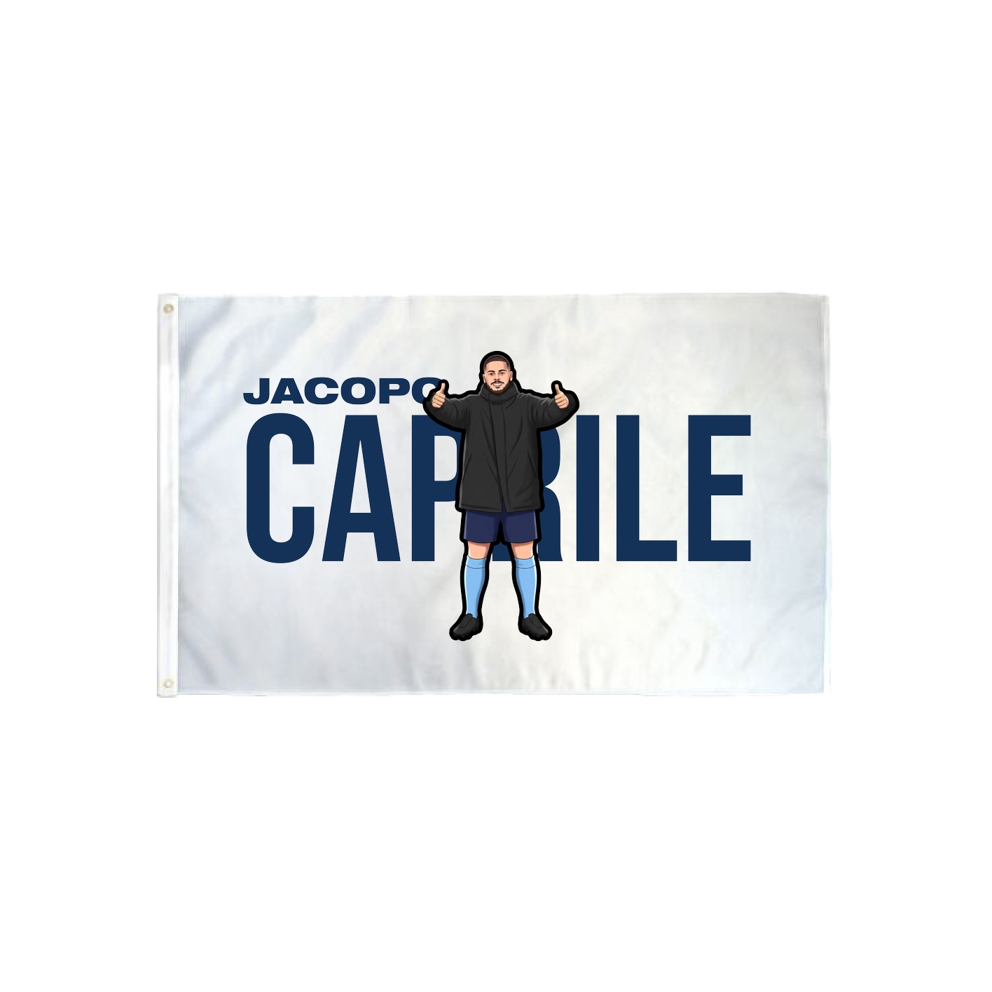 3x5 Flag — Player Name in Classic