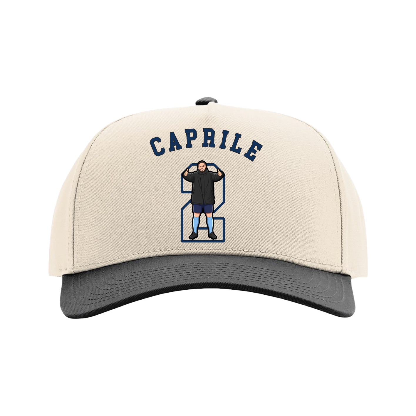 Full Fabric Five-Panel Champ Cap