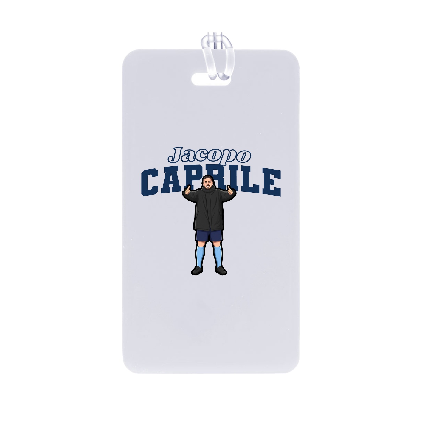 Bag Tag — Name Arch in Classic