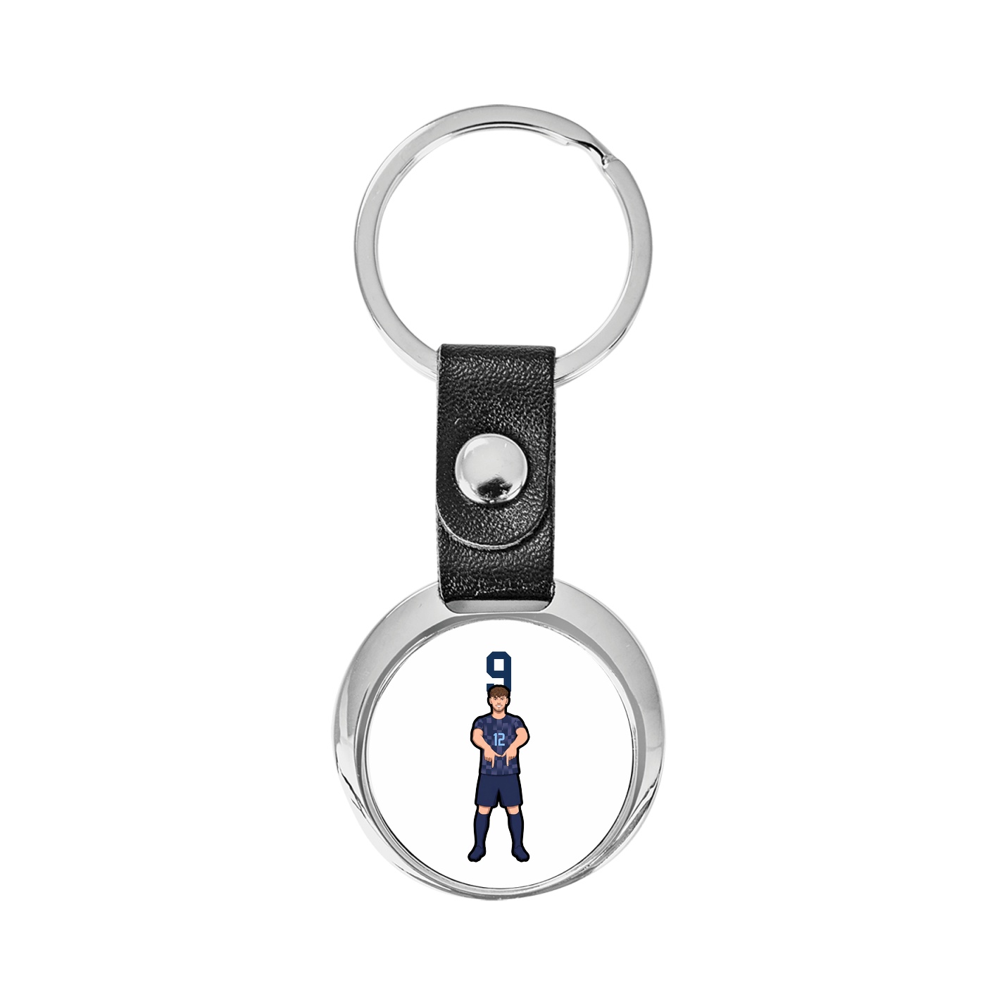 Key Chain — Number Top in Classic