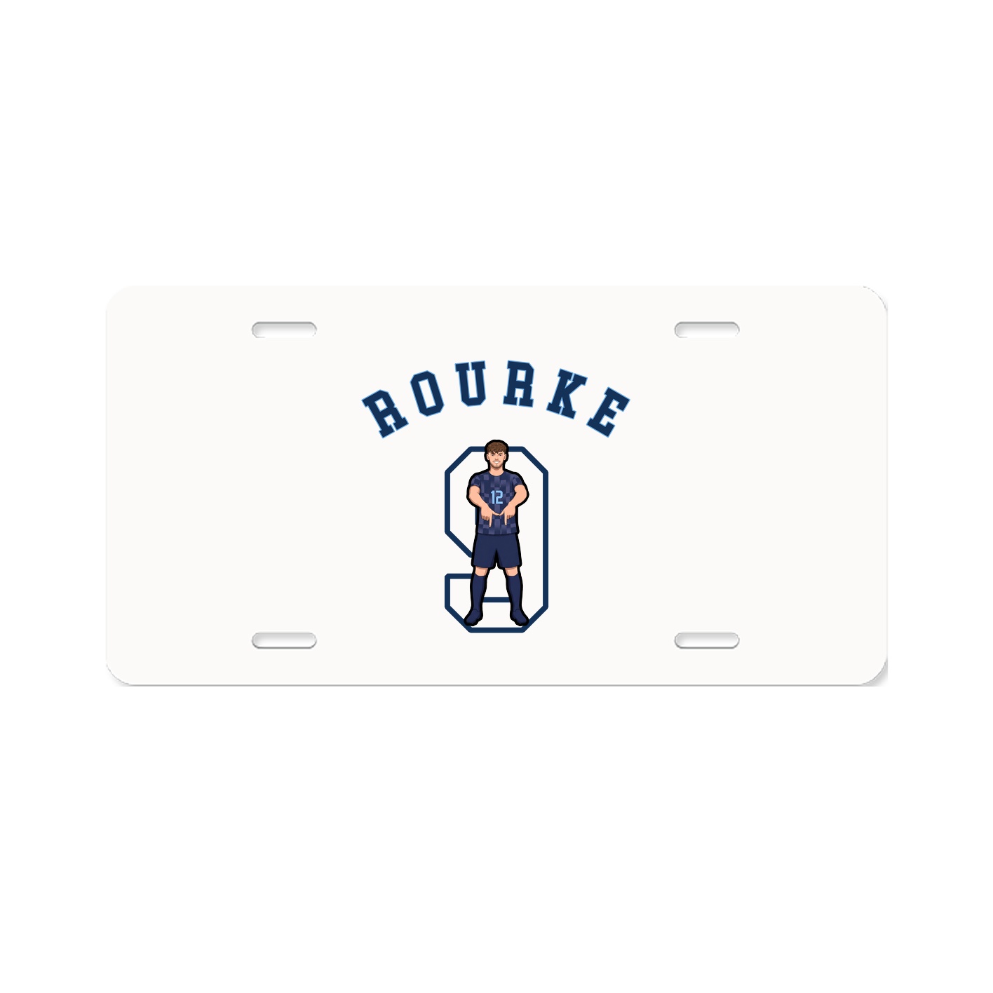 License Plate — Shirsey Arch in Classic