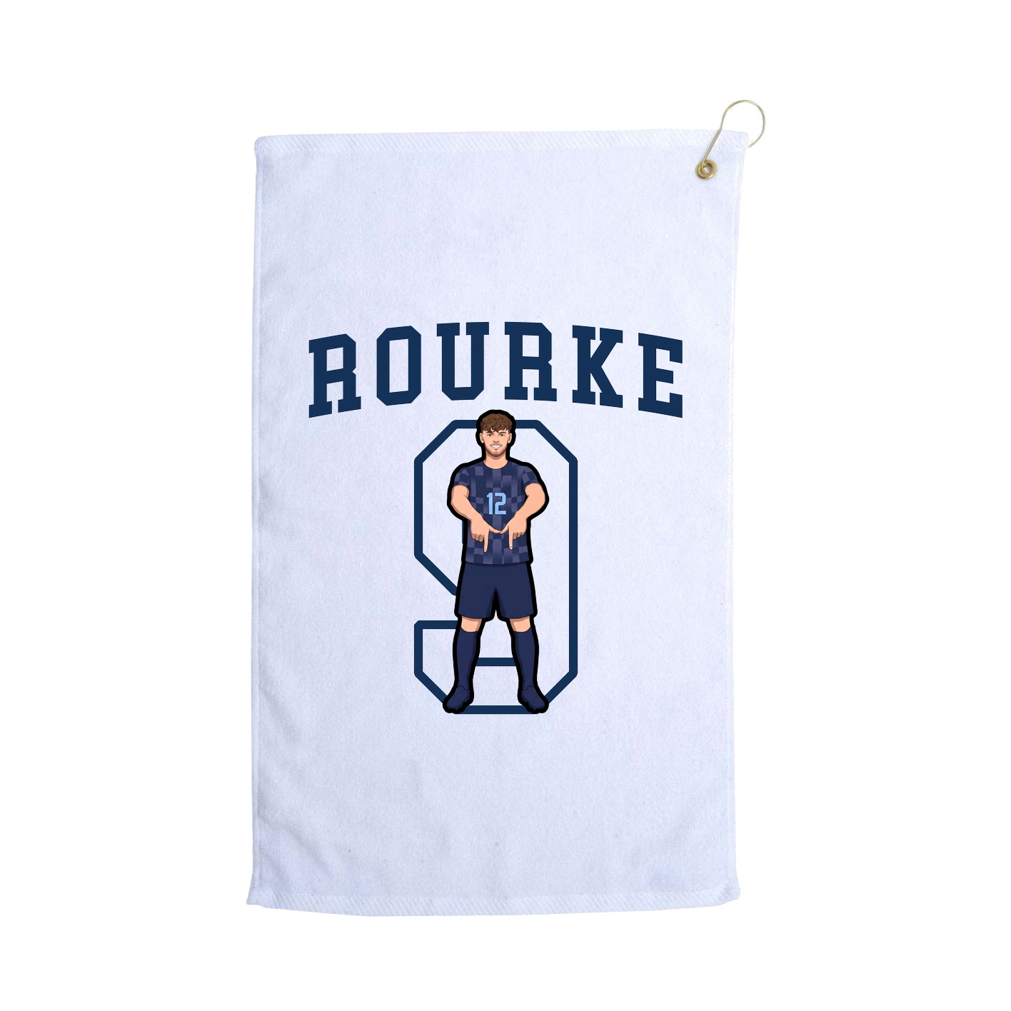 Golf Towel — Shirsey in White