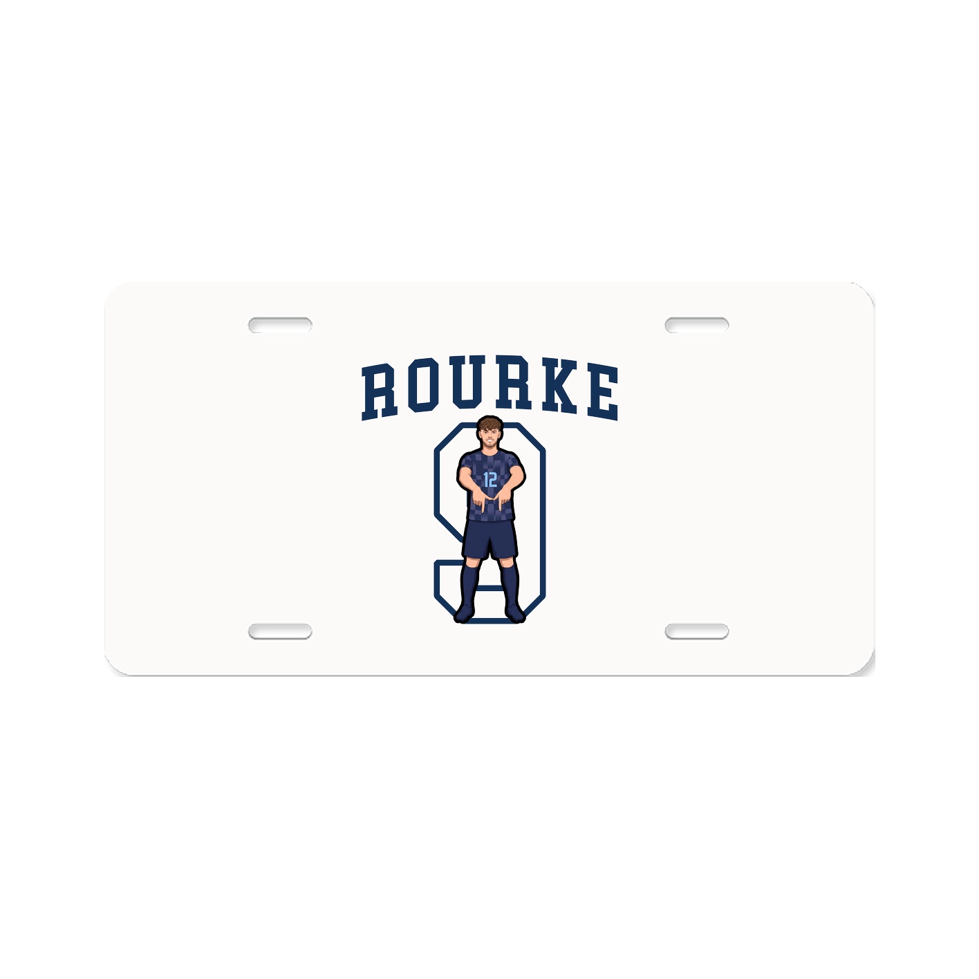 License Plate — Shirsey in Classic
