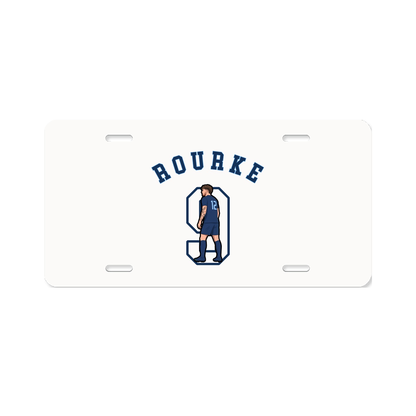 License Plate — Shirsey Arch in Classic
