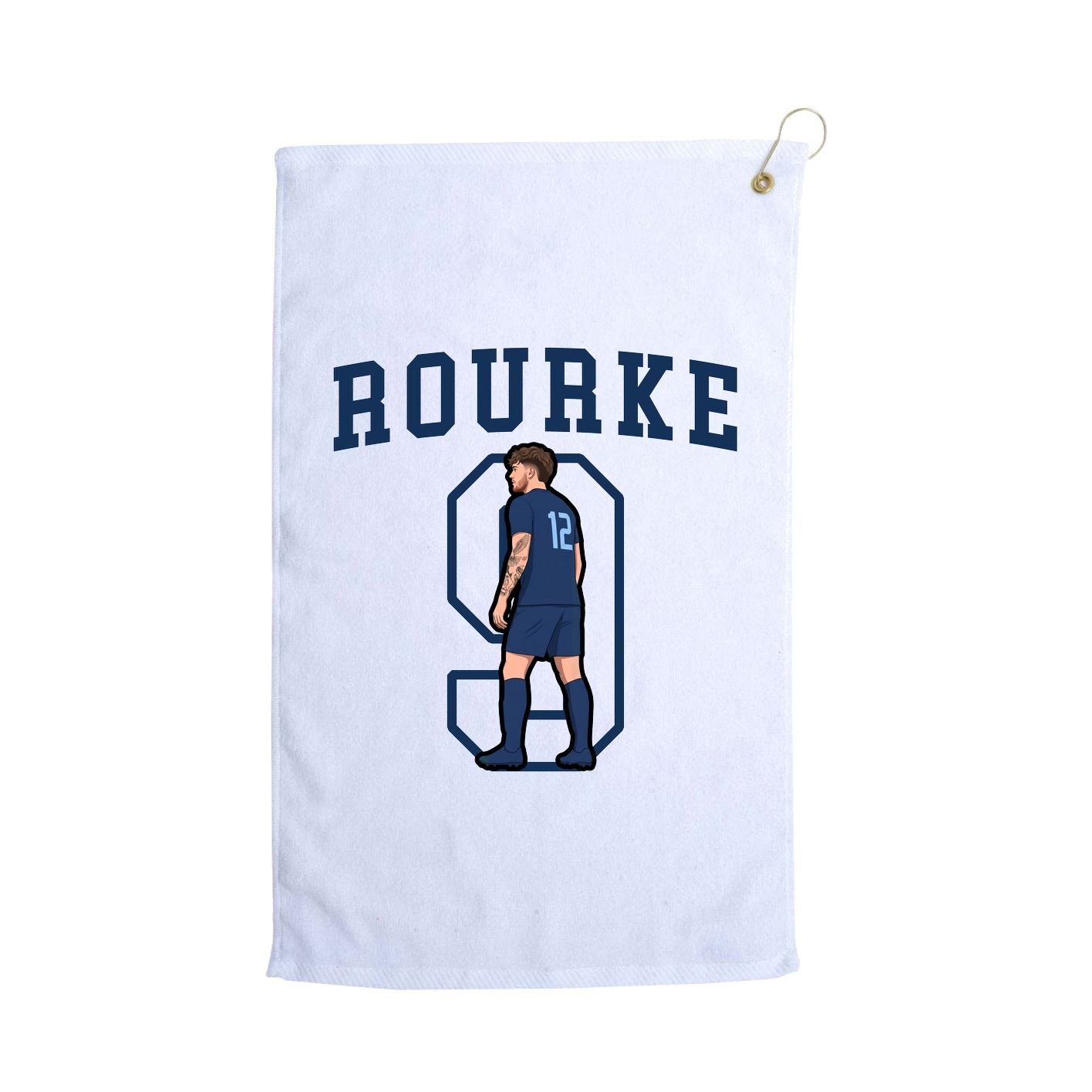 Golf Towel — Shirsey in White