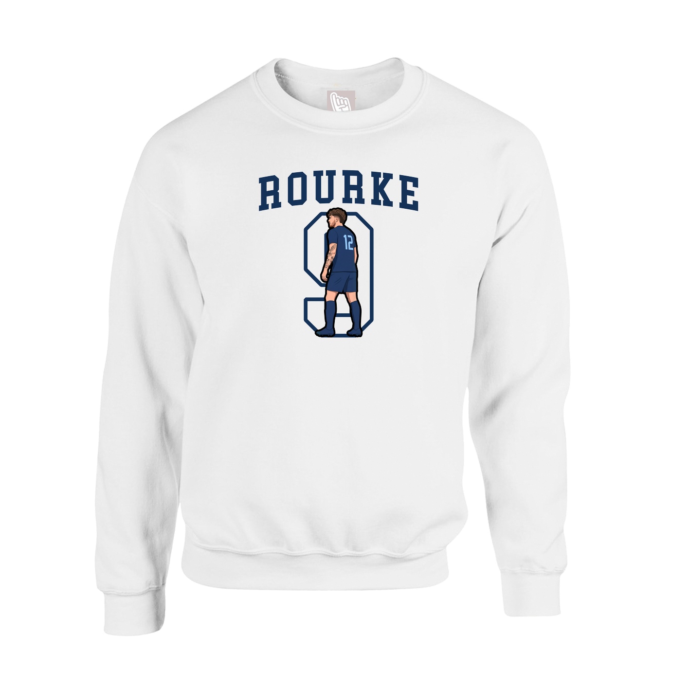 Fleece Crew — Shirsey in White