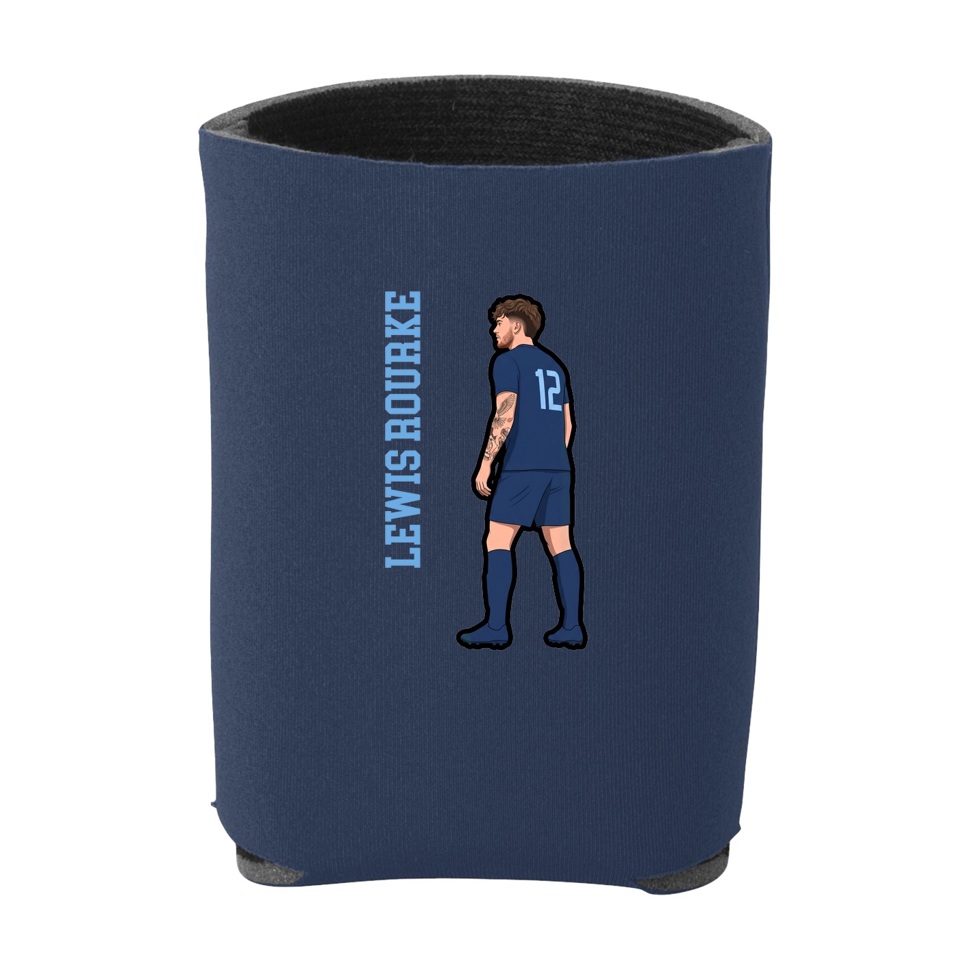 Can Holder — Name Vertical in Navy