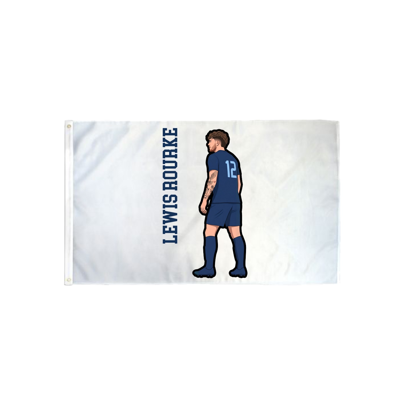 3x5 Flag — Name Vertical in Classic