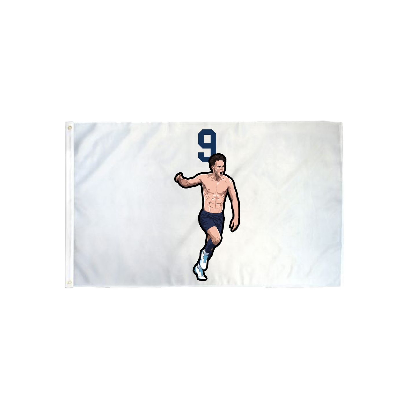 3x5 Flag — Number Top in Classic