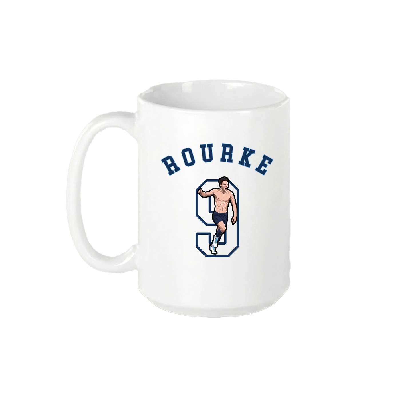 15oz Coffee Mug — Shirsey Arch in White