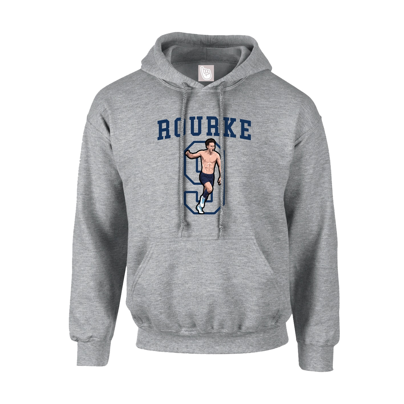 Hoodie — Shirsey in Grey