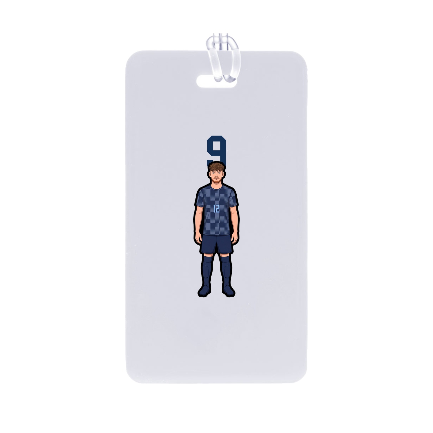 Bag Tag — Number Top in Classic
