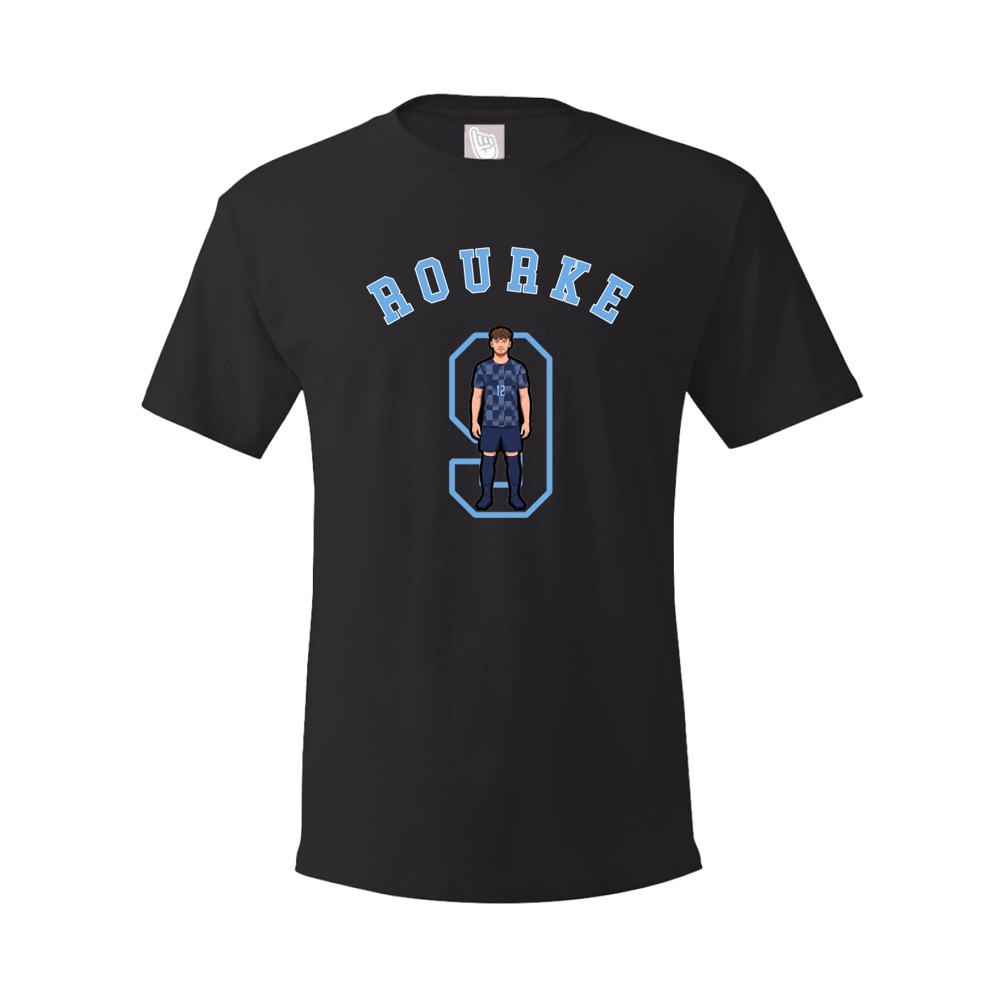 Youth Tee — Shirsey Arch in Black