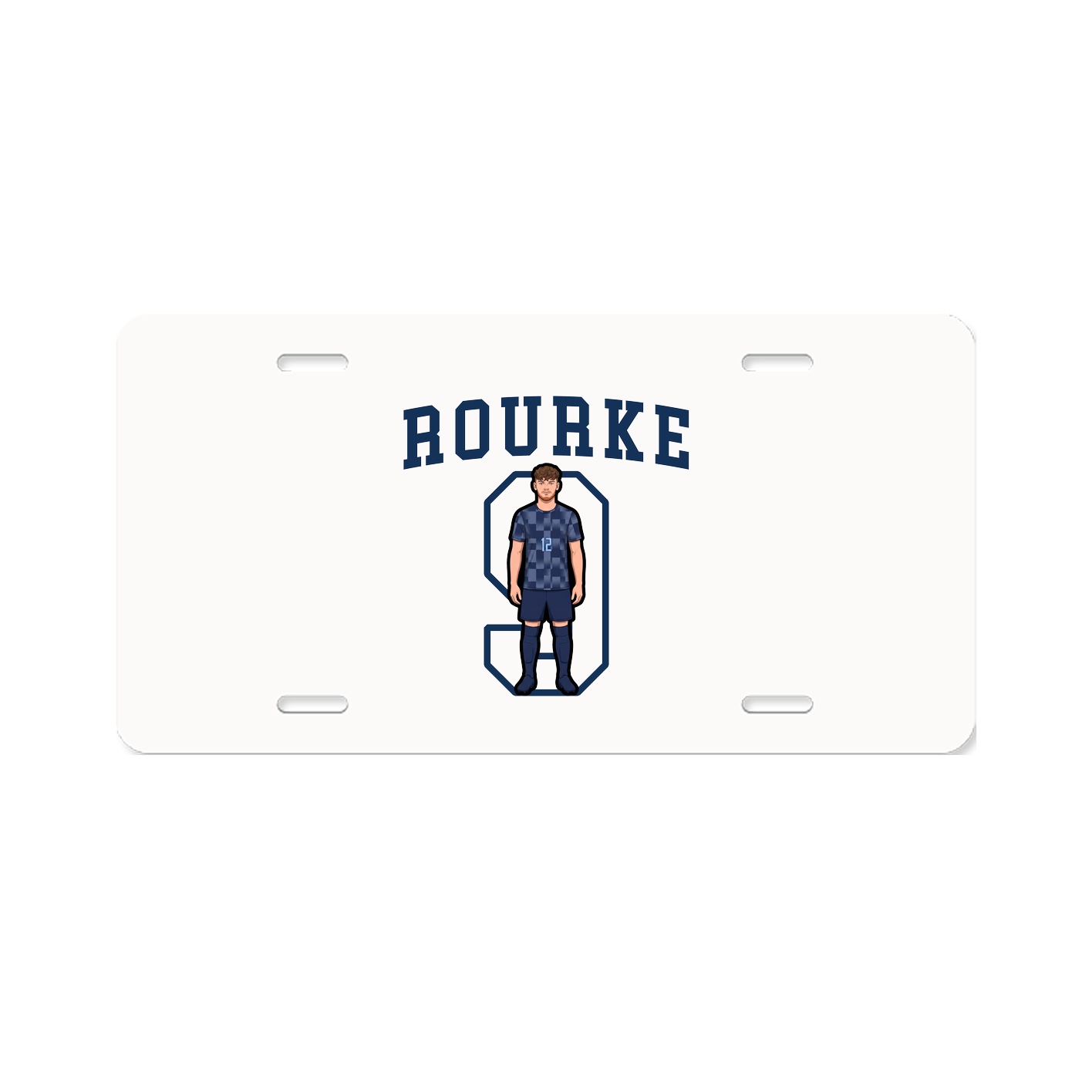 Aluminum License Plate