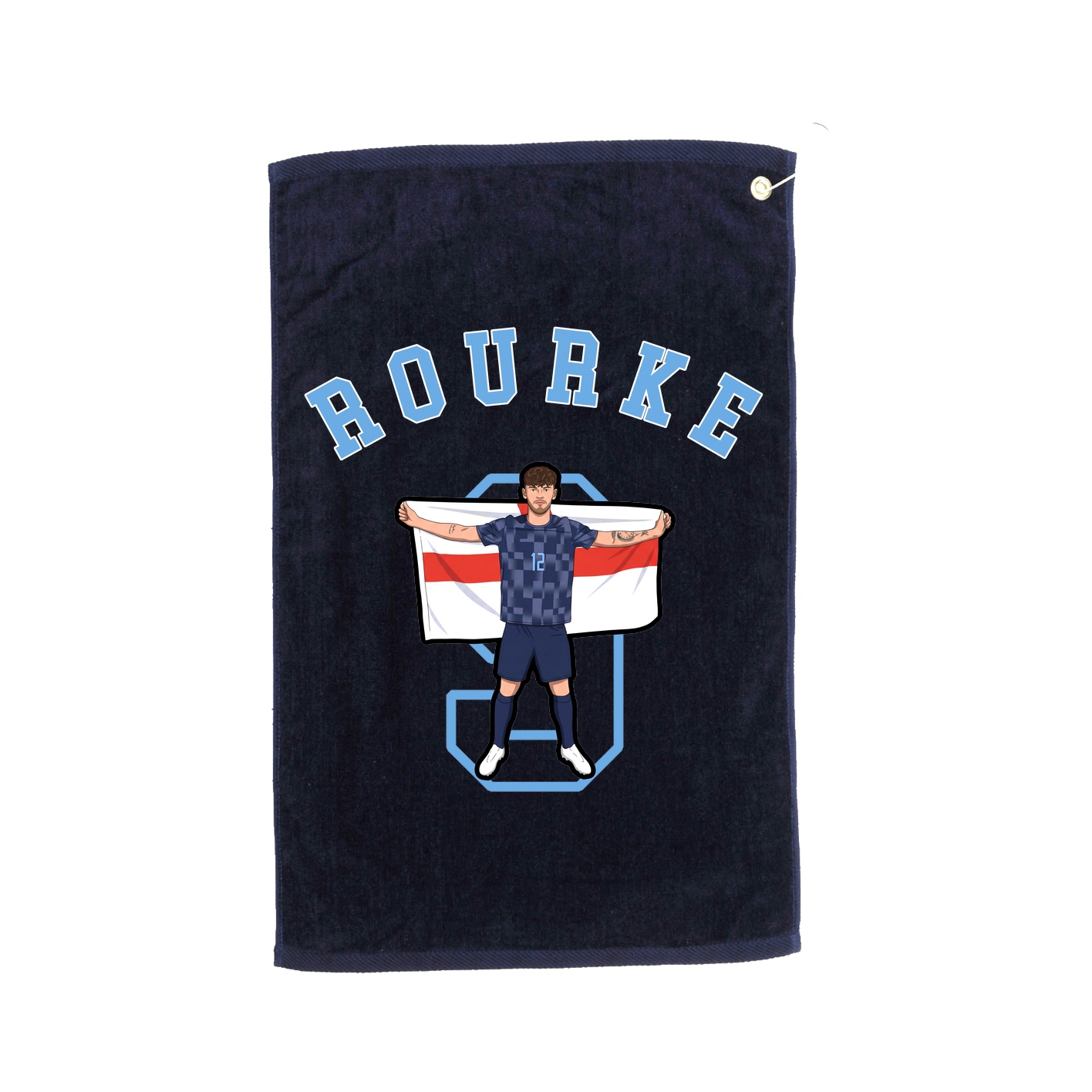 Golf Towel — Shirsey Arch in Navy