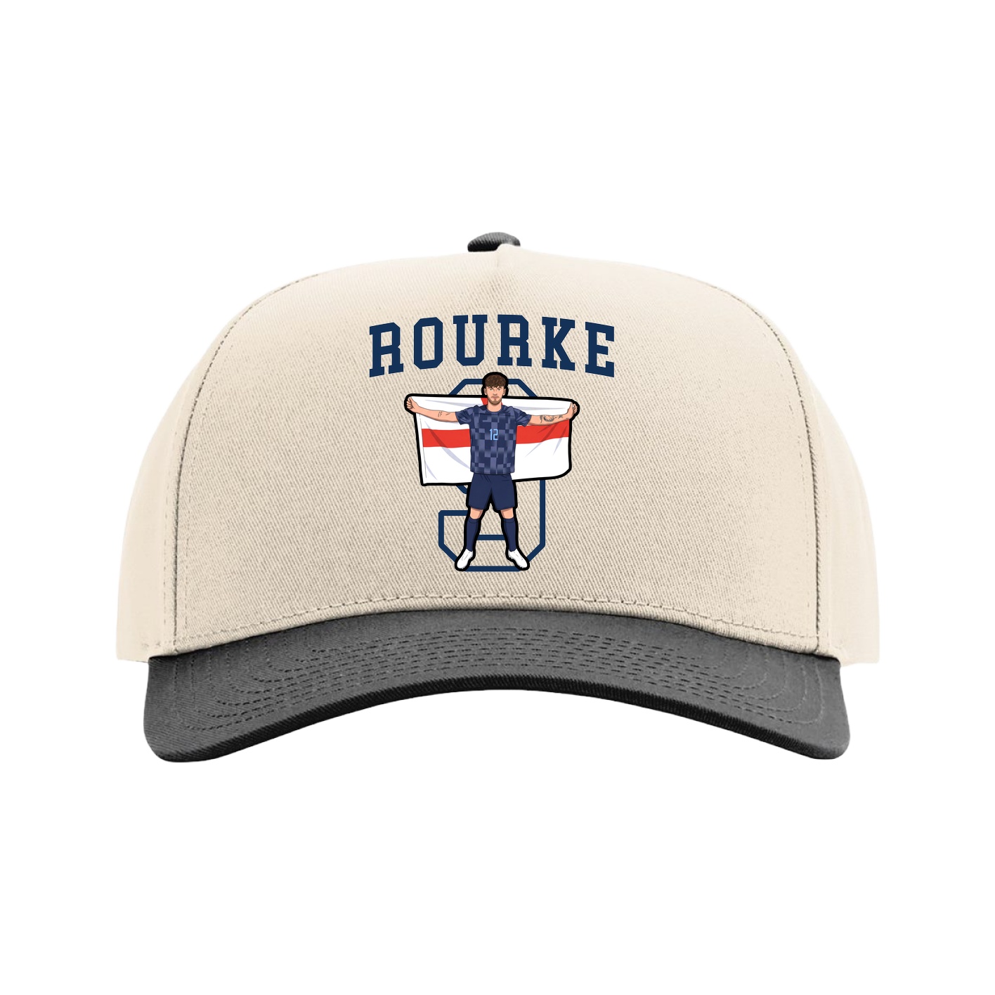 Full Fabric Five-Panel Champ Cap