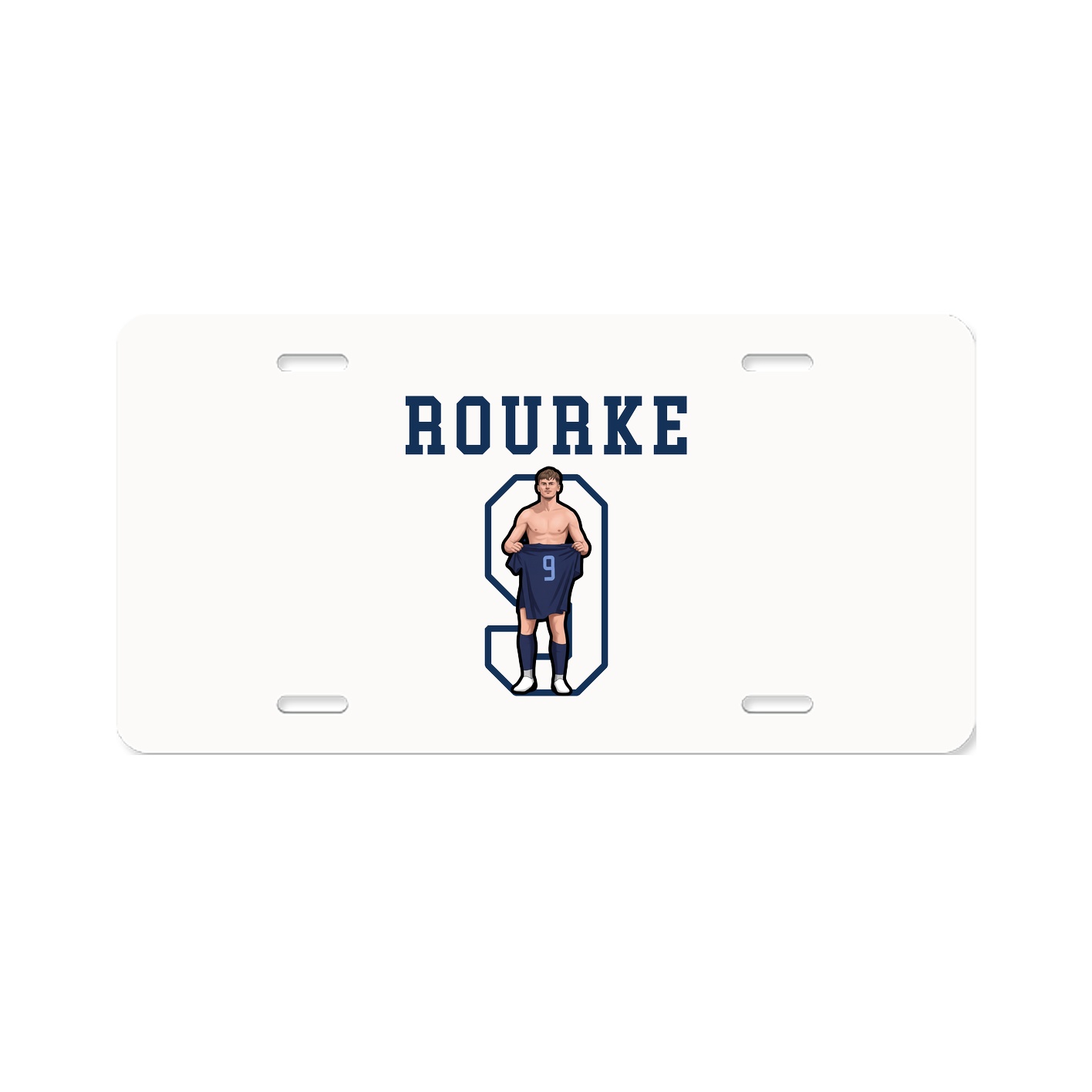 License Plate — Shirsey in Classic