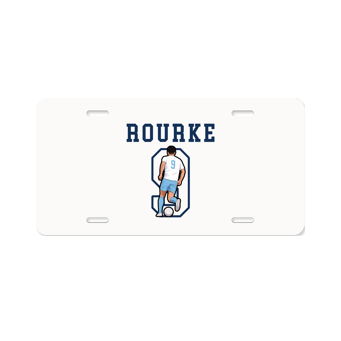 License Plate — Shirsey in Classic