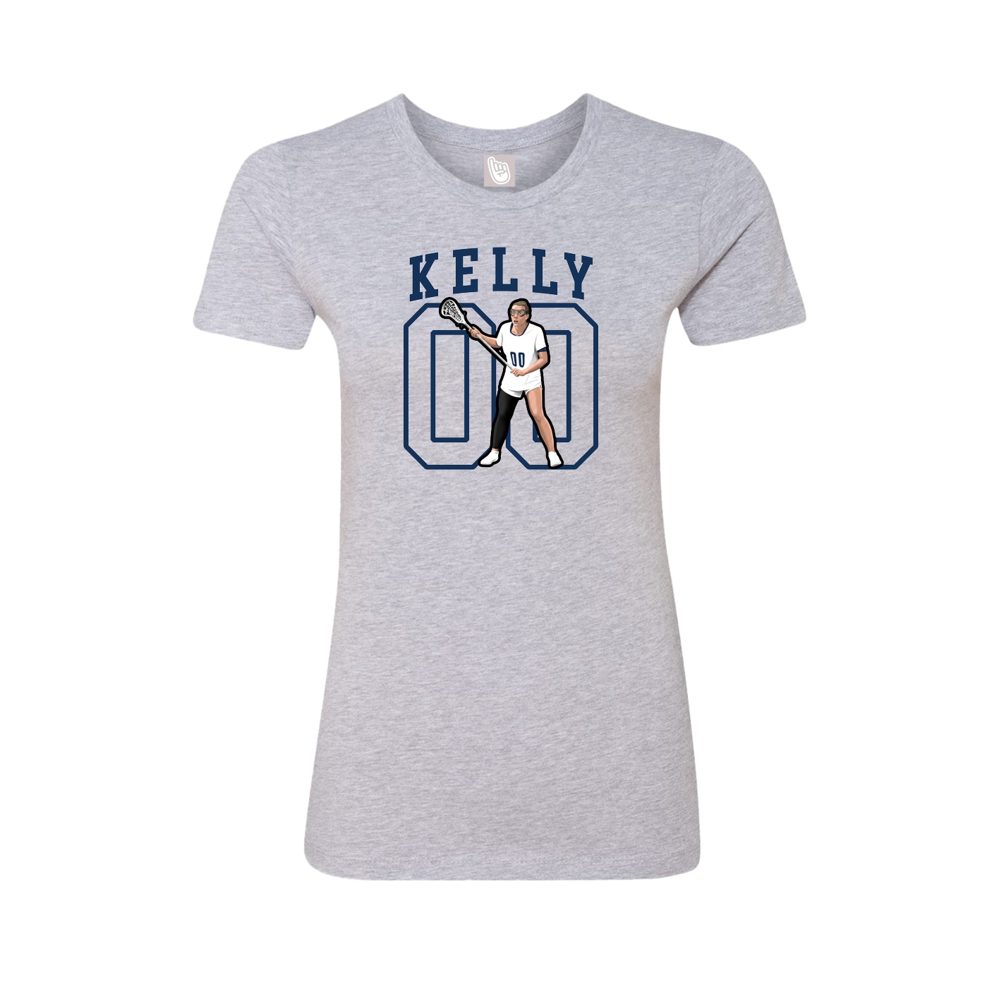 Fitted Women's Tee — Shirsey in Grey
