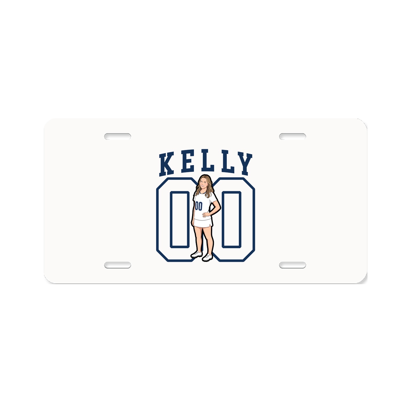 License Plate — Shirsey in Classic