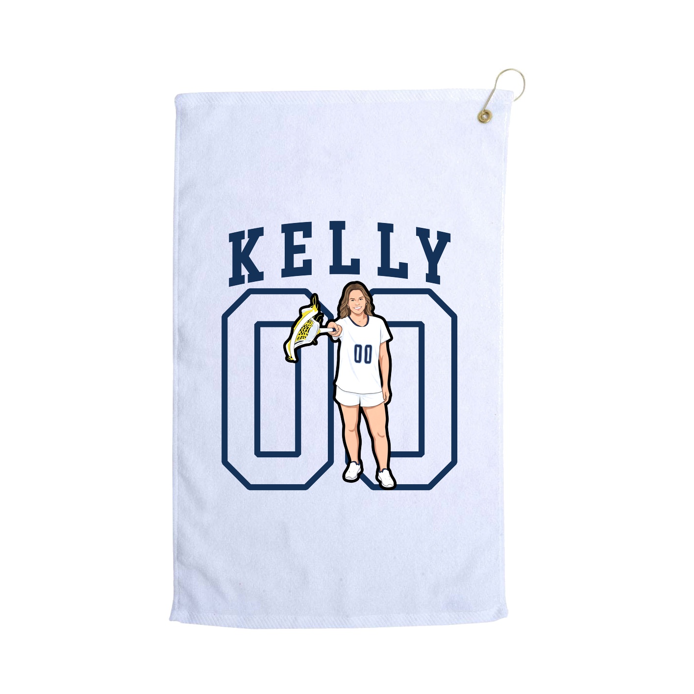 Golf Towel — Shirsey in White