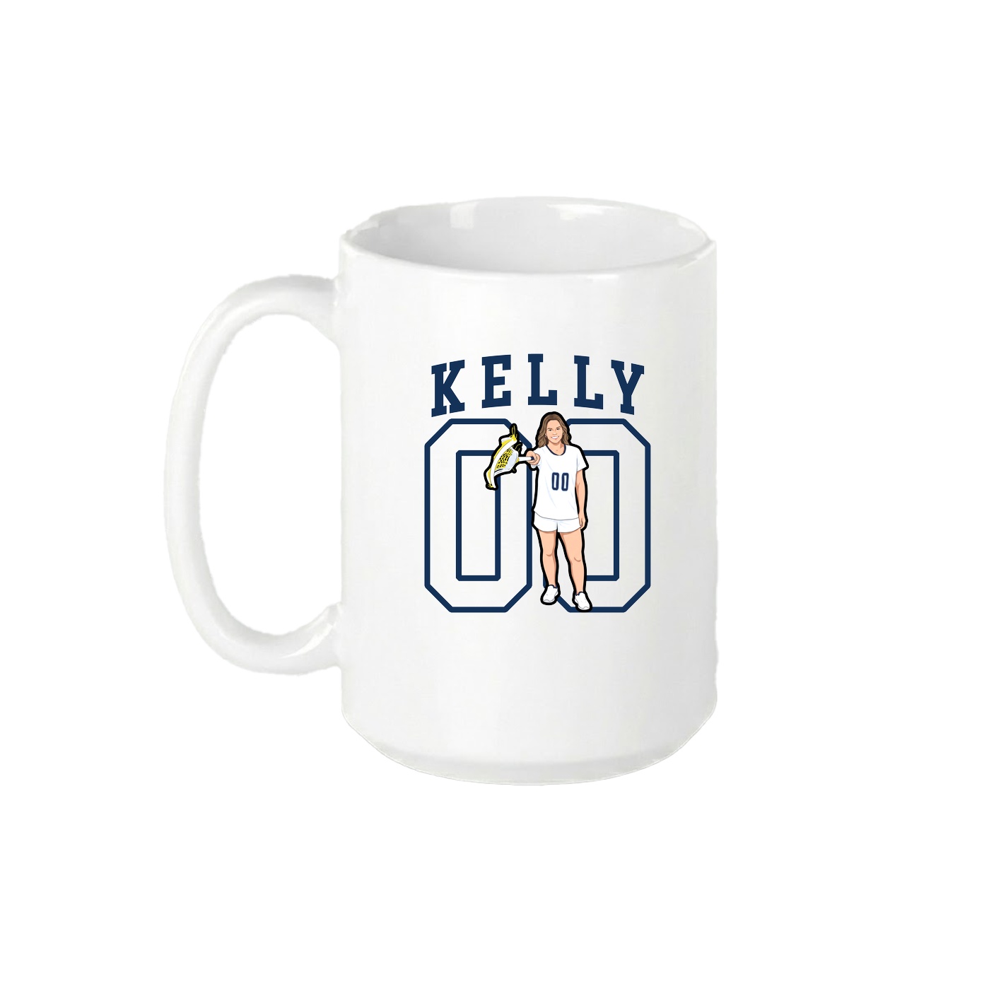 15oz Coffee Mug — Shirsey in White