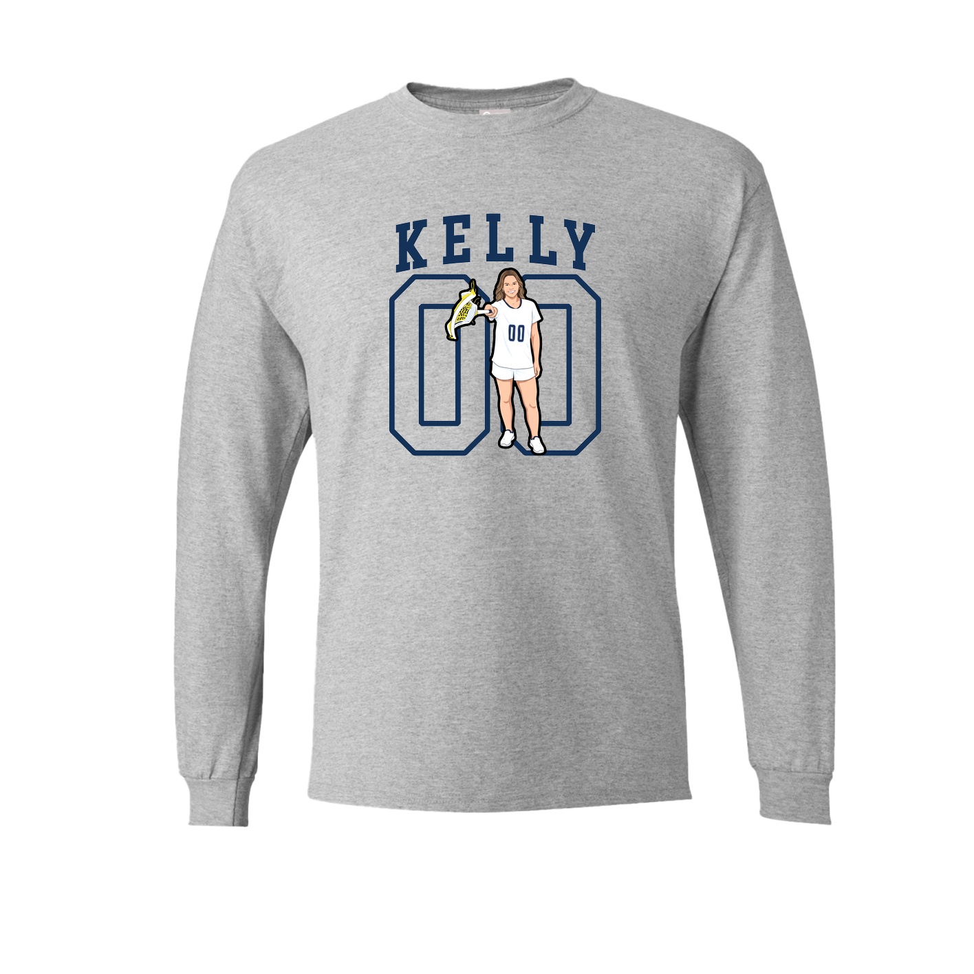 Long Sleeve Tee — Shirsey in Grey