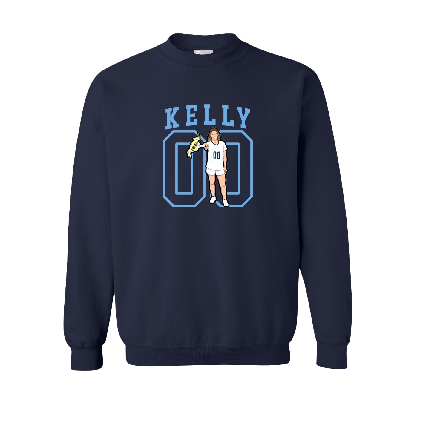Fleece Crew — Shirsey in Navy