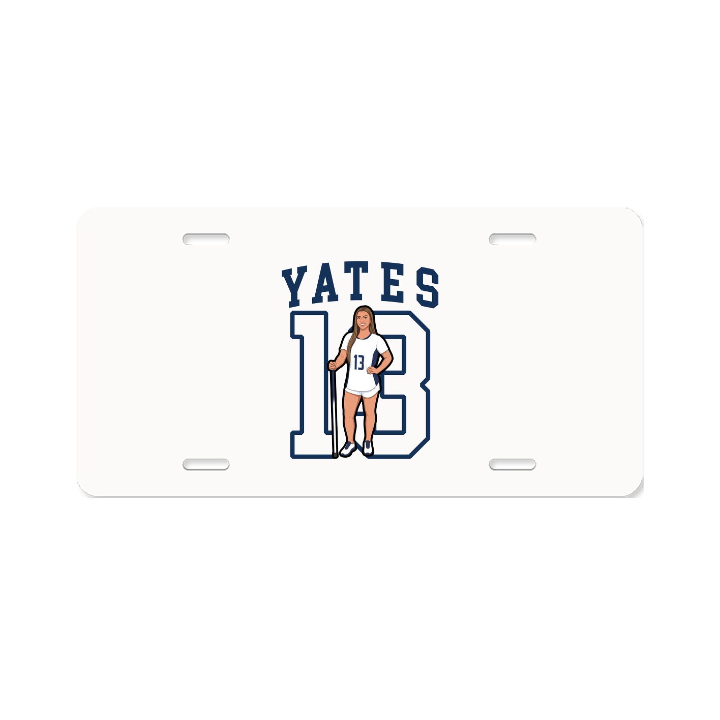 Aluminum License Plate