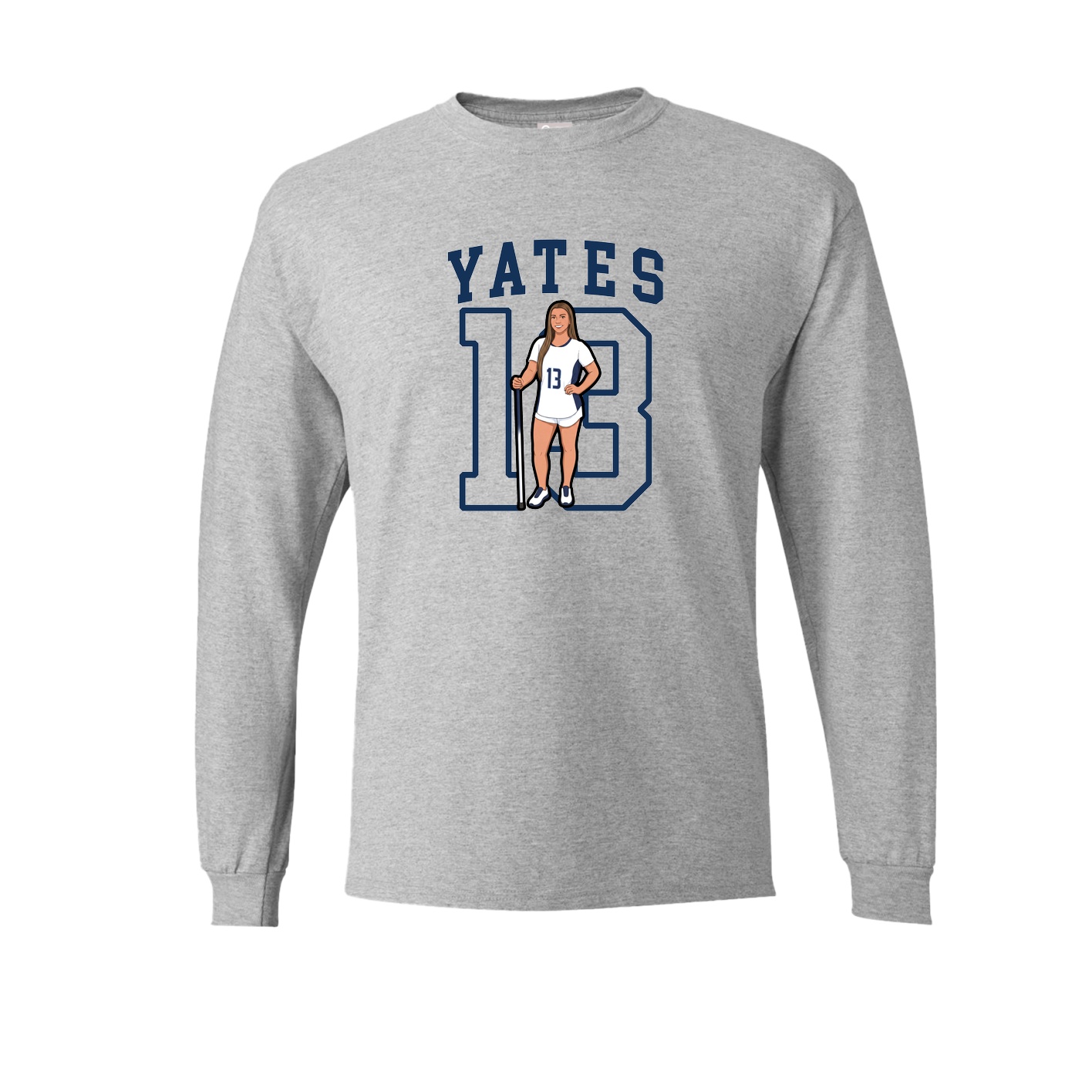 Long Sleeve Tee — Shirsey in Grey