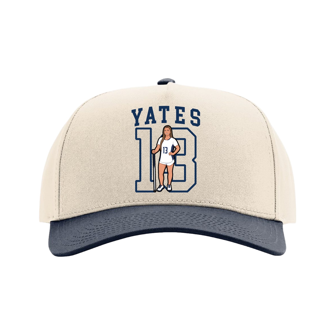 Full Fabric Five-Panel Champ Cap