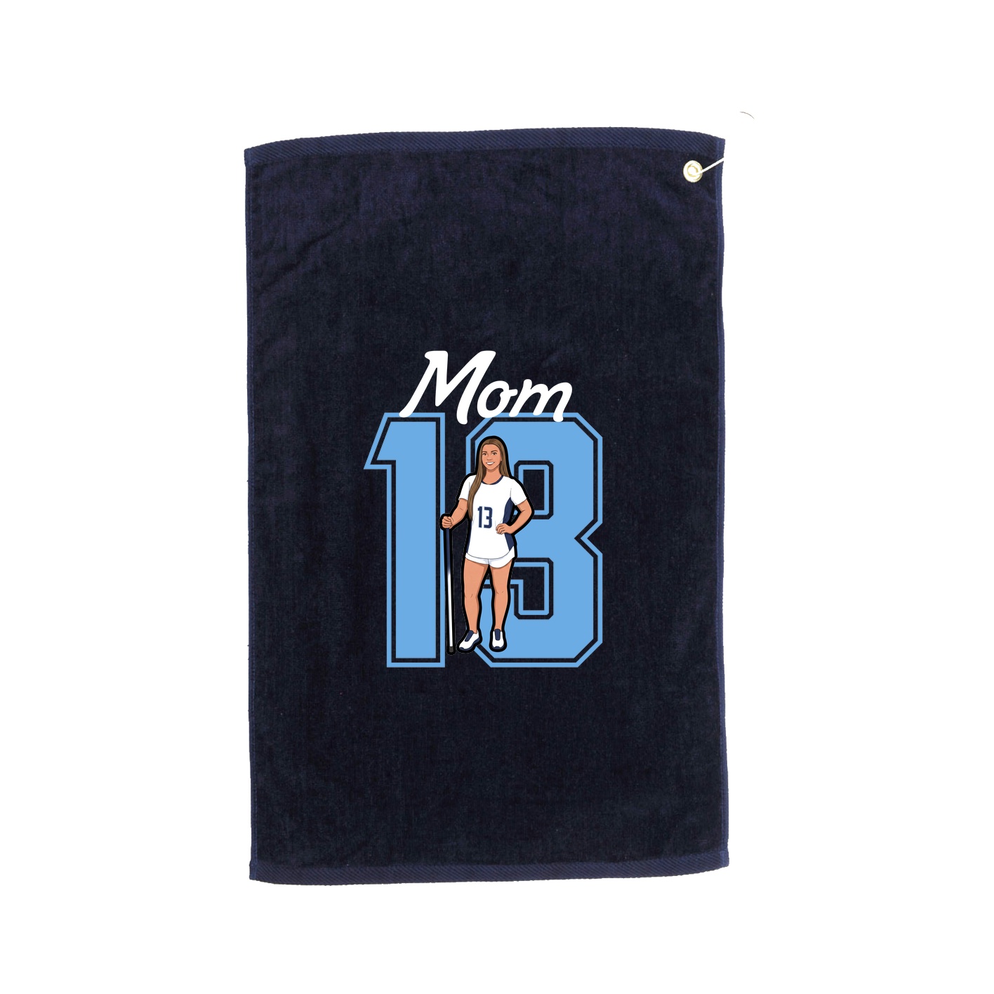 Golf Towel — Mothers Day Shirsey in Navy