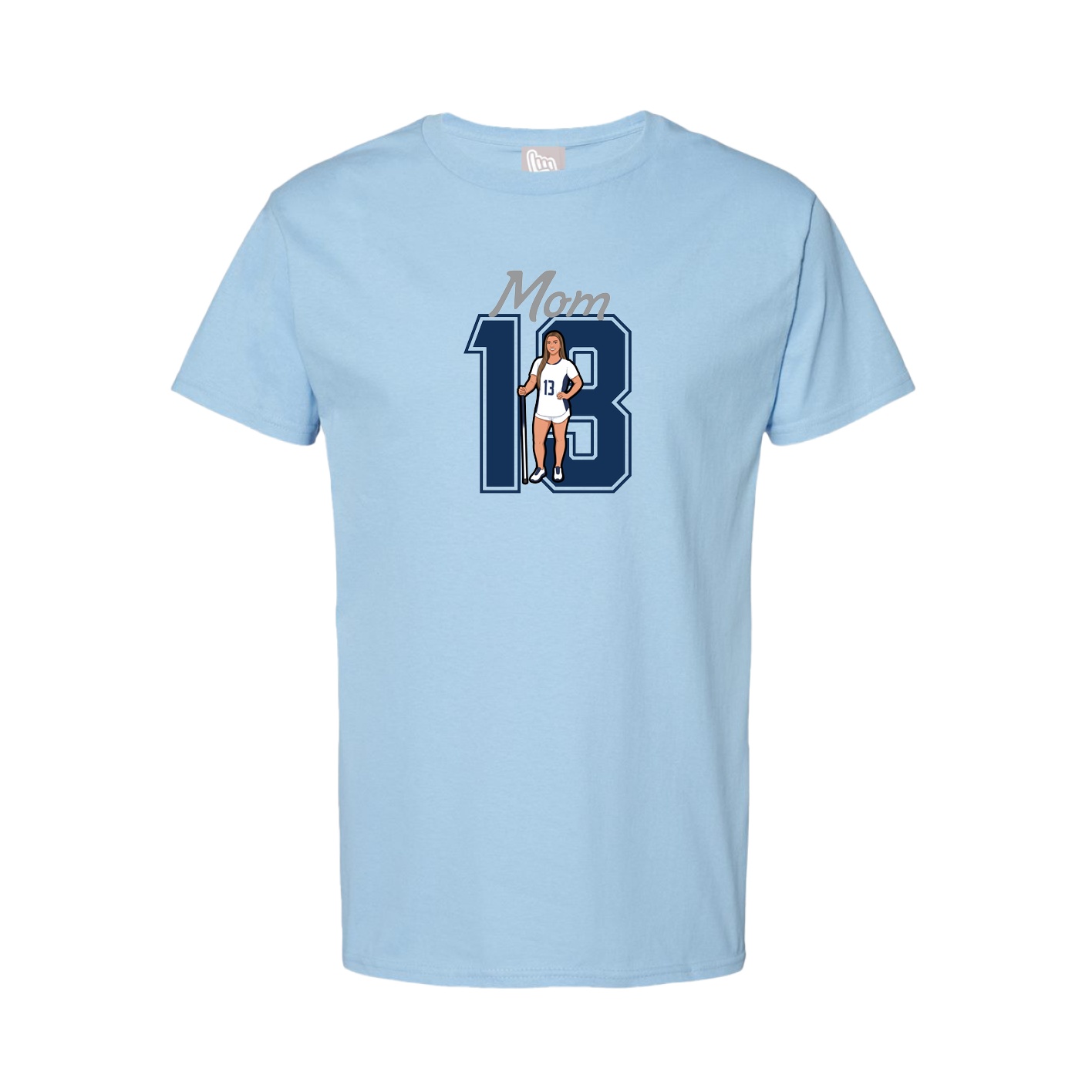 Tee — Mothers Day Shirsey in Light Blue