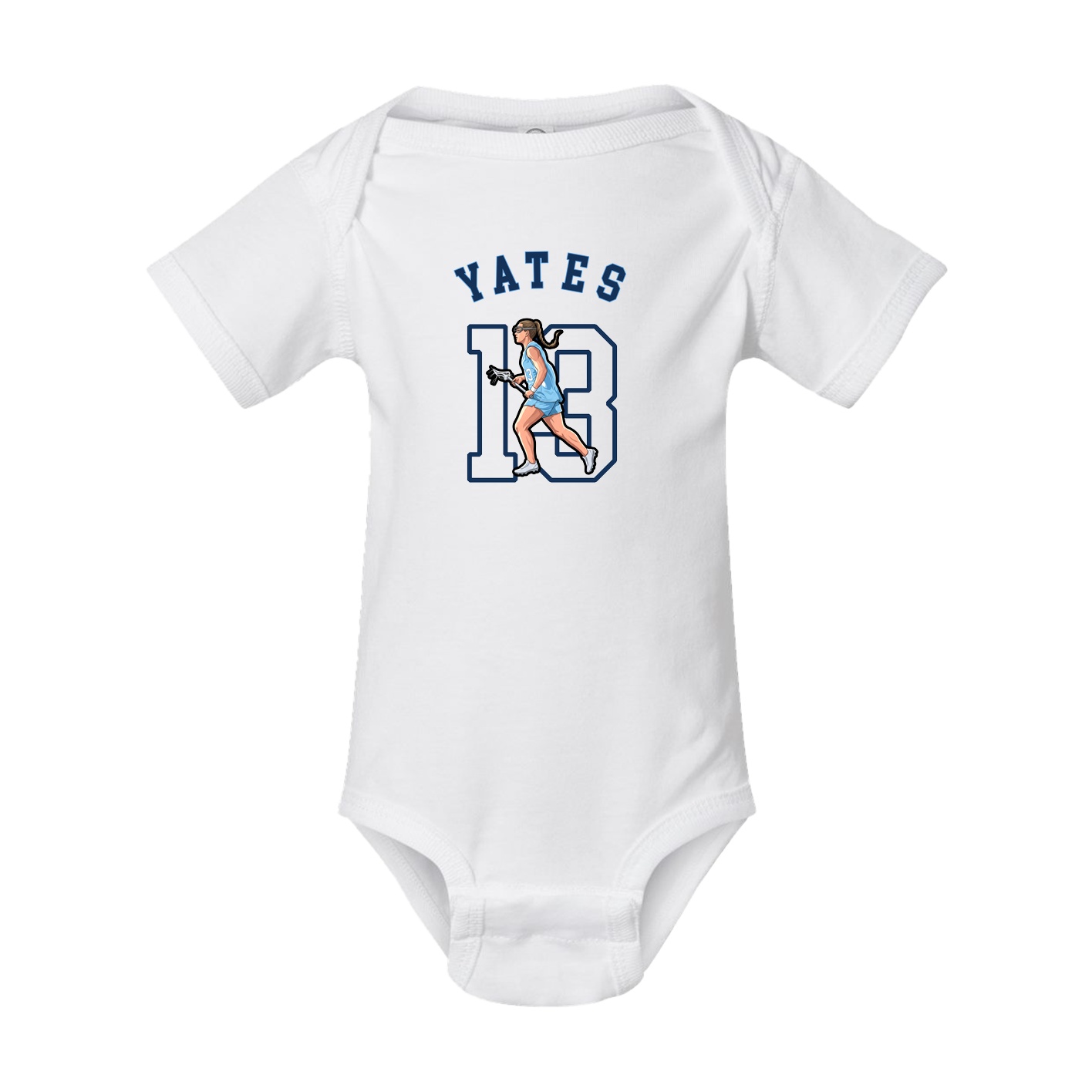Baby Onesie — Shirsey Arch in White