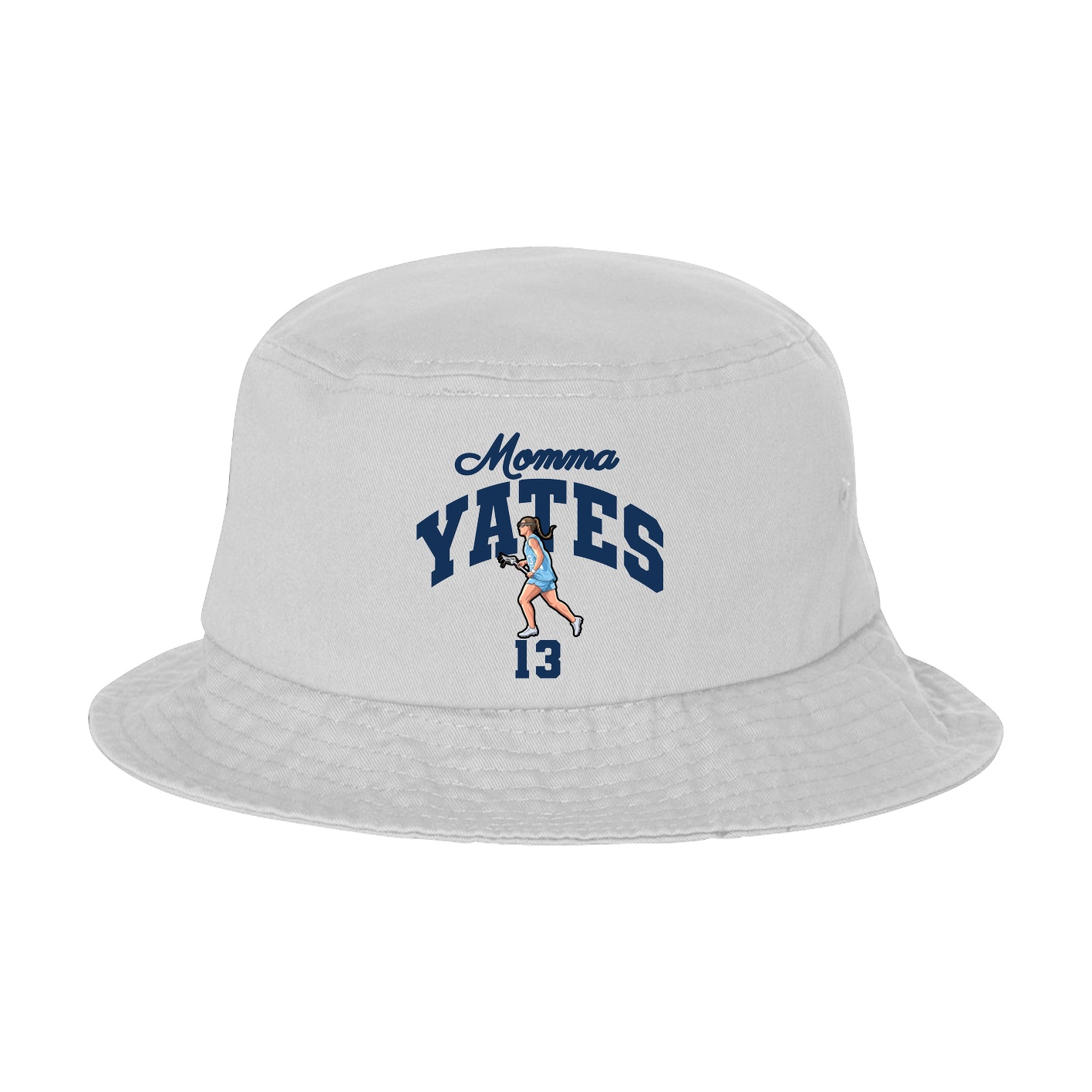 Bucket Cap — Mothers Day Arch in White