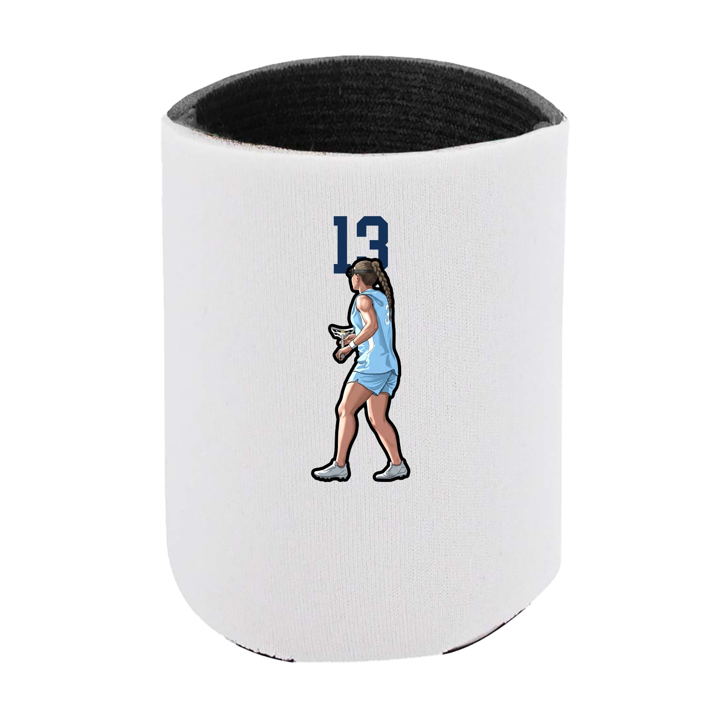 Can Holder — Number Top in White