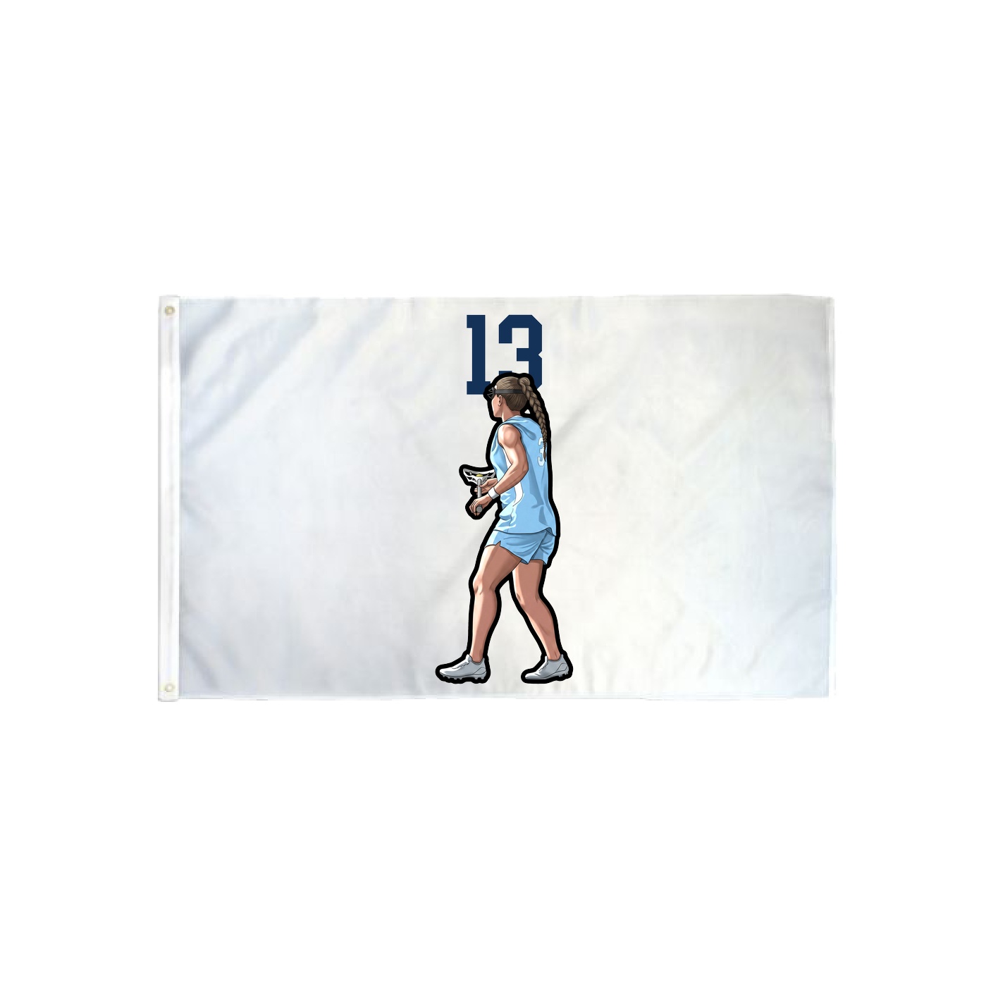 3x5 Flag — Number Top in Classic